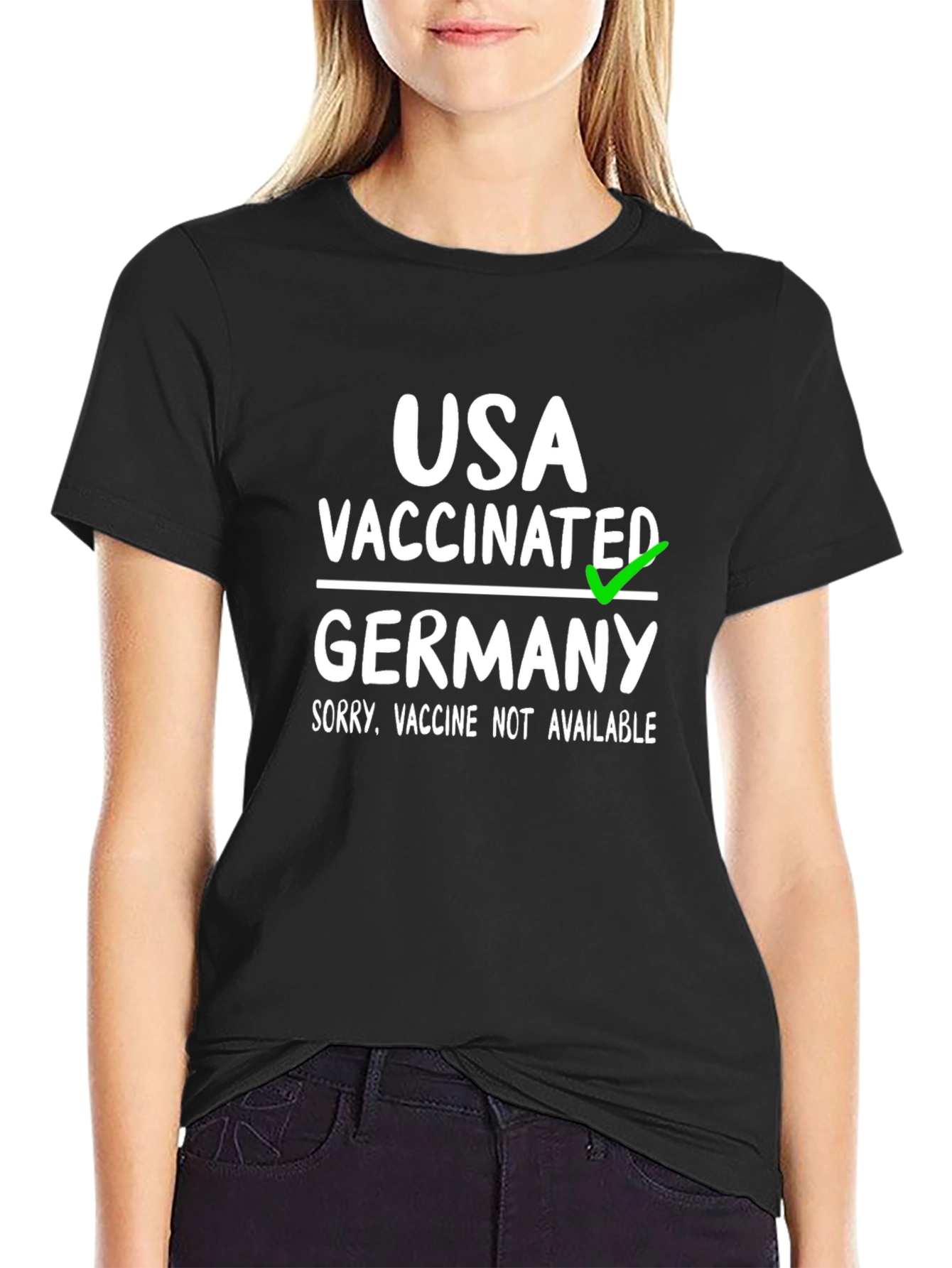 USA Vaccinated vs. Germany T-Shirt