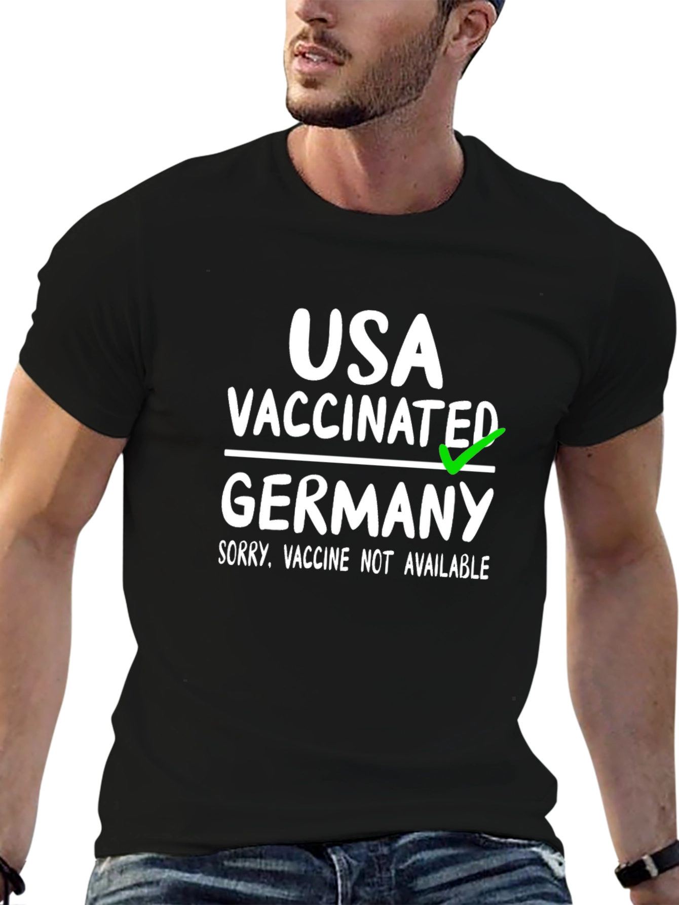 USA Vaccinated vs. Germany T-Shirt