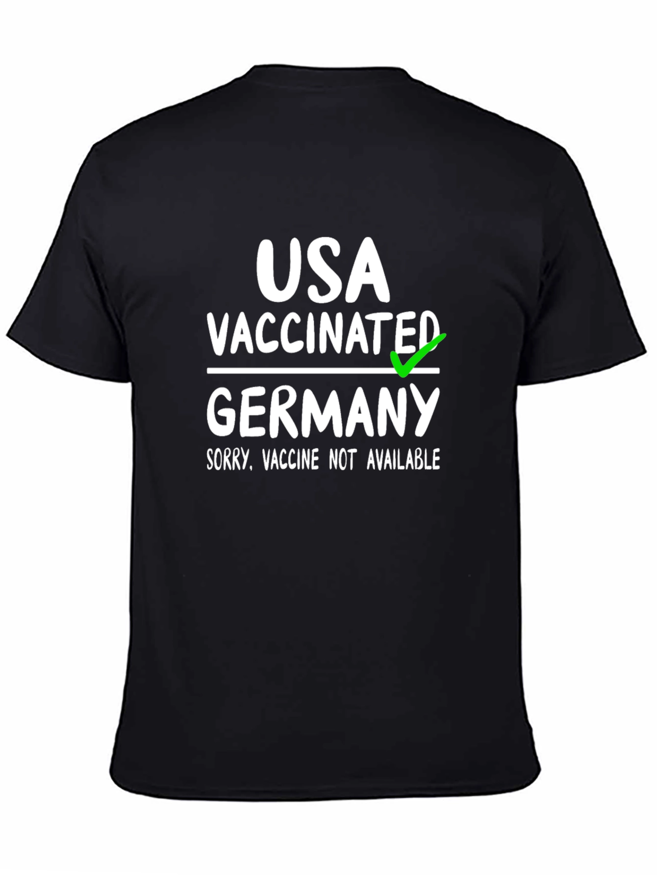 USA Vaccinated vs. Germany T-Shirt