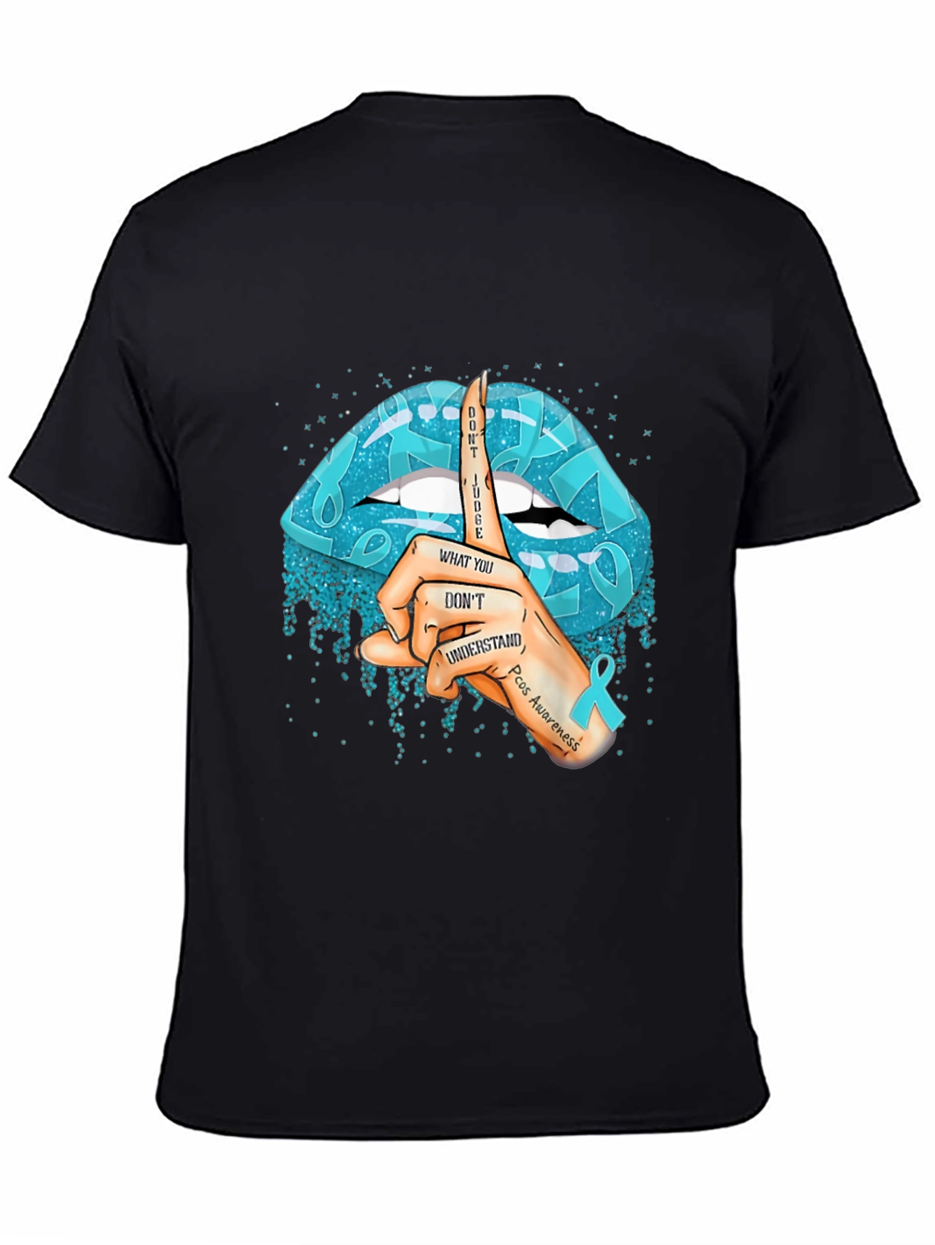 PCOS Awareness T-Shirt - Dont Judge