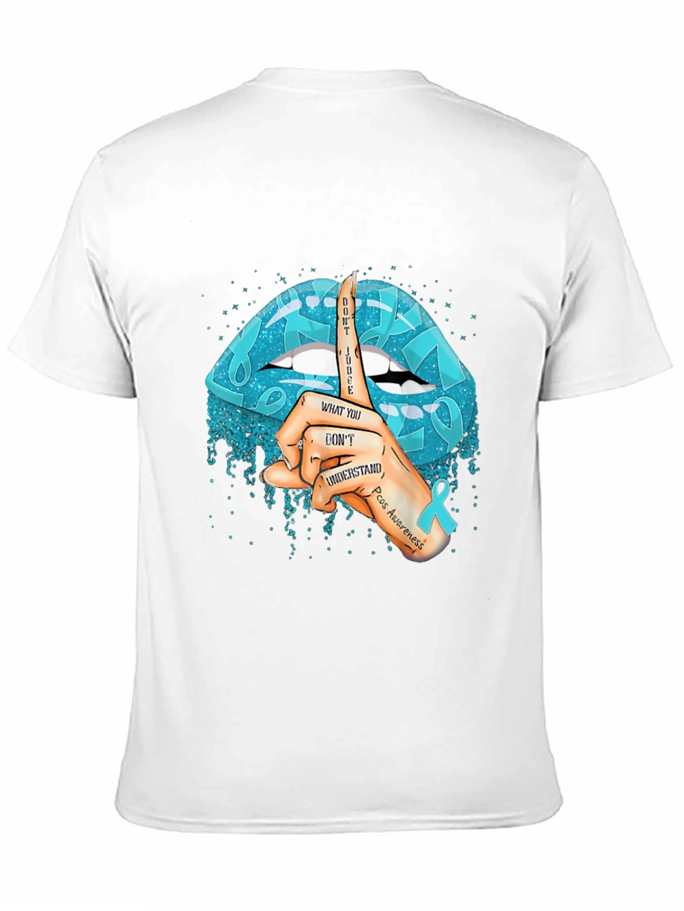 PCOS Awareness T-Shirt - Dont Judge