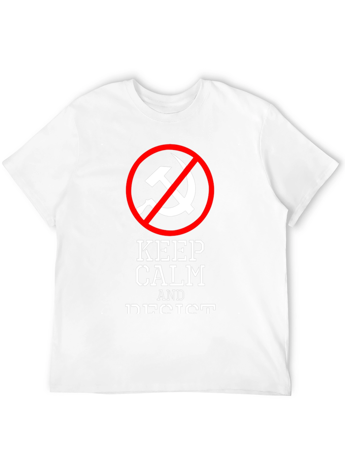 Keep Calm Resist Anti-Communism T-Shirt