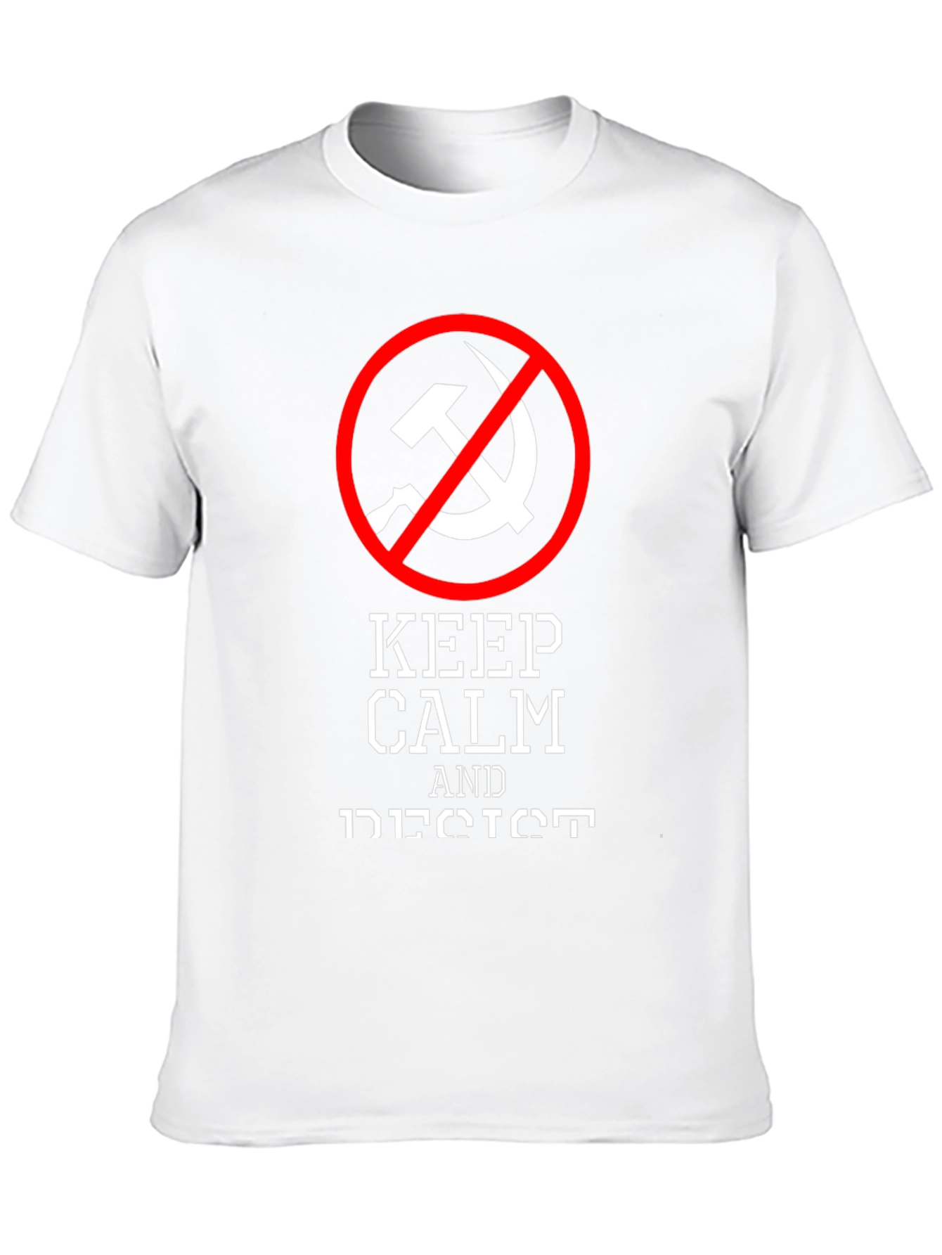 Keep Calm Resist Anti-Communism T-Shirt