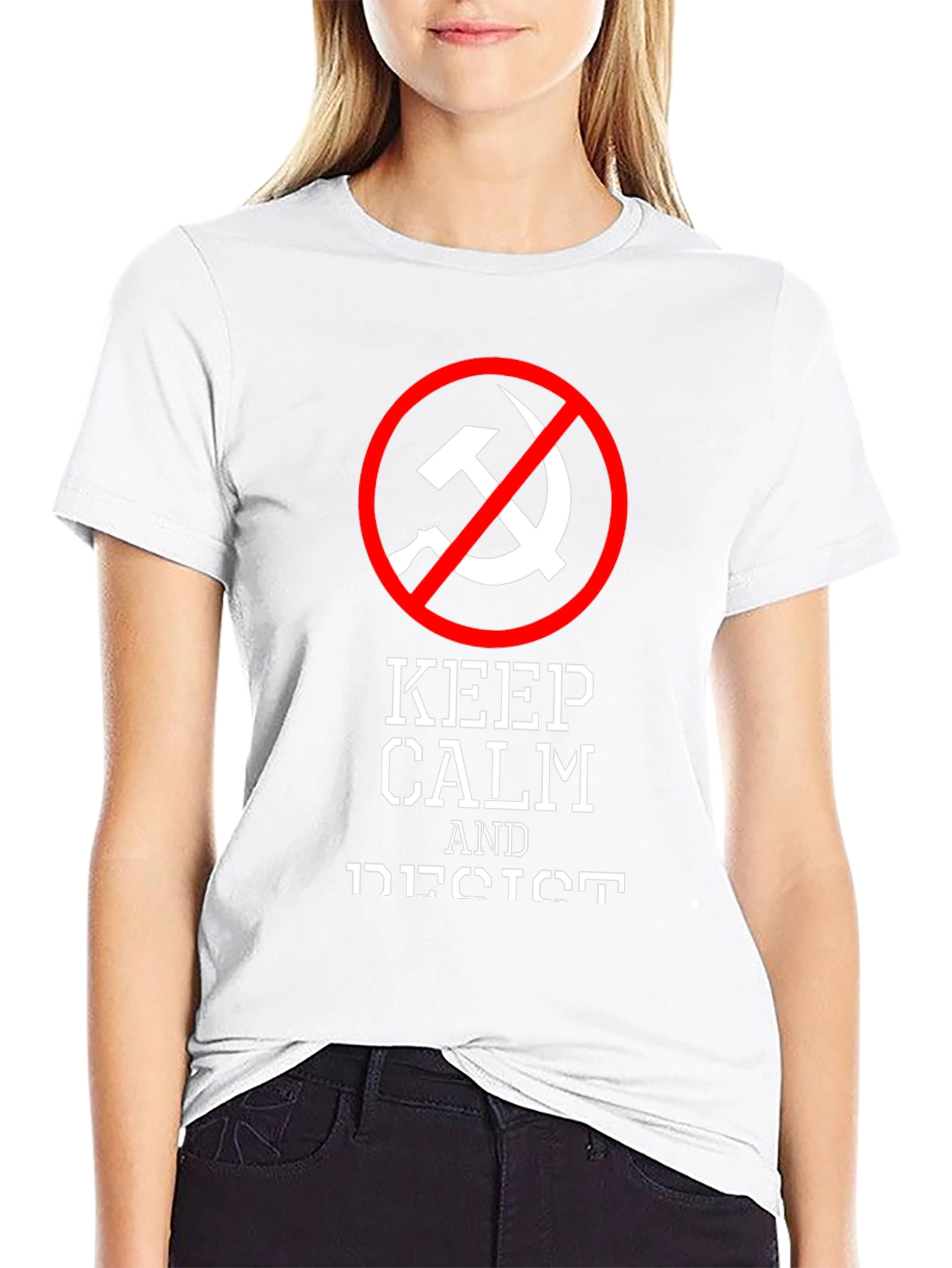 Keep Calm Resist Anti-Communism T-Shirt