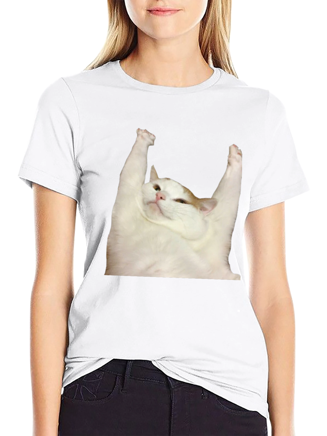Cat Yoga T-Shirt: Zen Master Tee