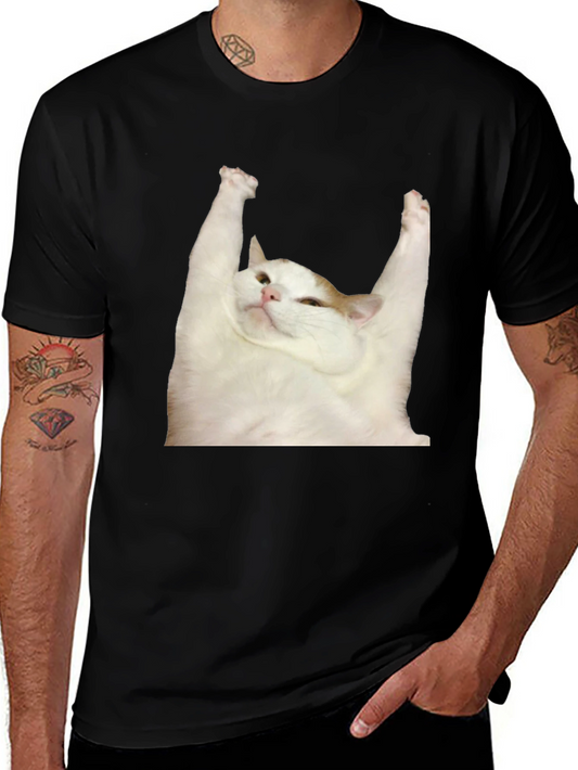 Cat Yoga T-Shirt: Zen Master Tee