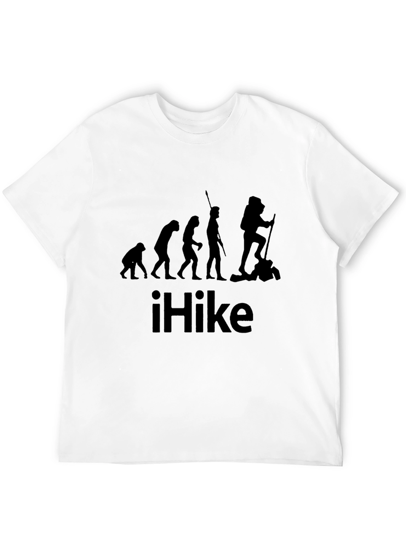 iHike Evolution Graphic Tee - Black Hiking Apparel