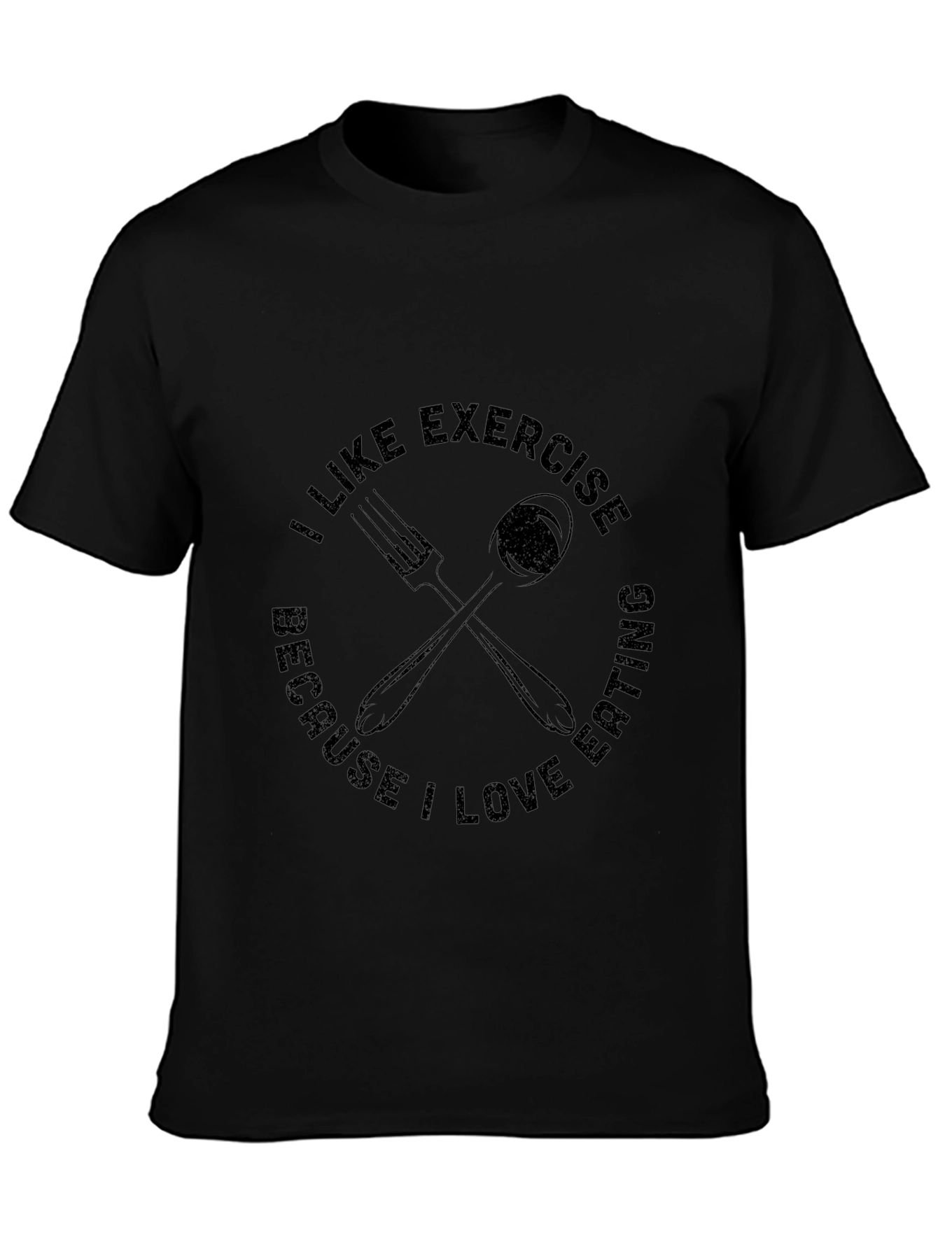 Exercise Eating T-Shirt