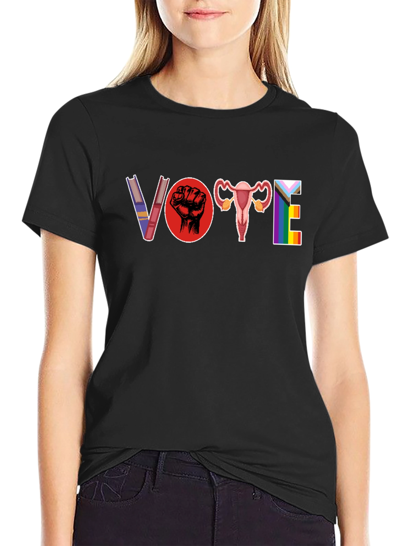 Vote Tee: Empowered Choice T-Shirt