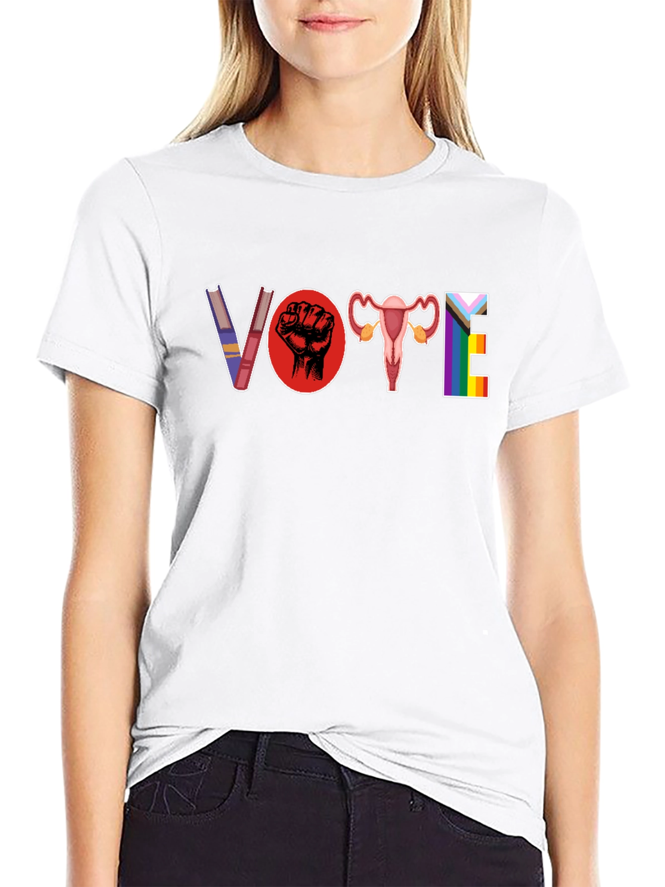 Vote Tee: Empowered Choice T-Shirt