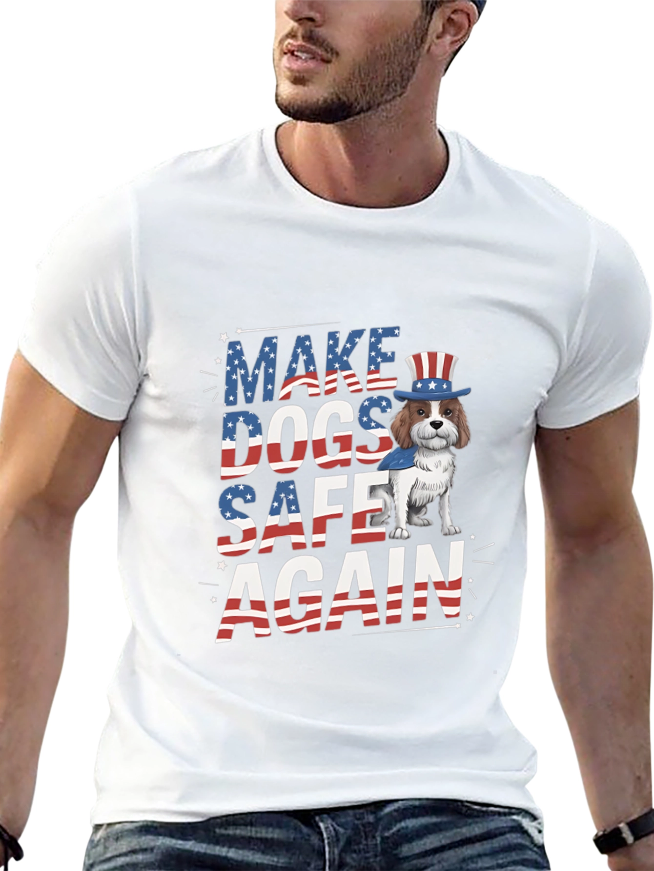 Make Dogs Safe Again T-Shirt
