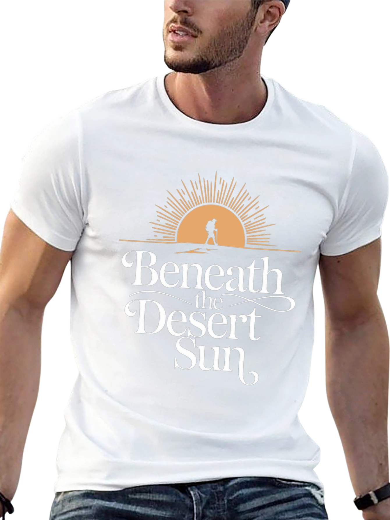 Beneath the Desert Sun T-Shirt - Hiking Adventure