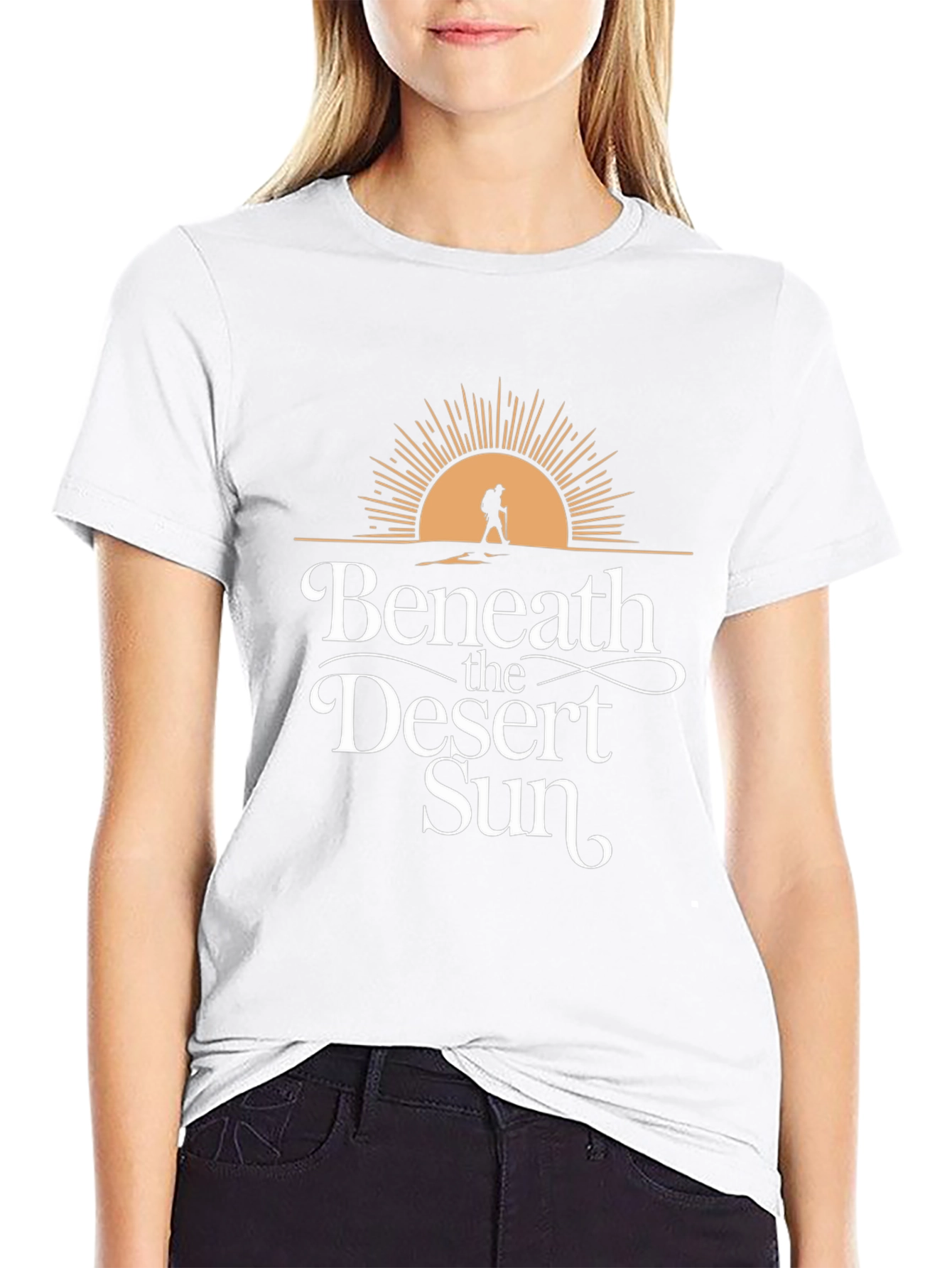 Beneath the Desert Sun T-Shirt - Hiking Adventure