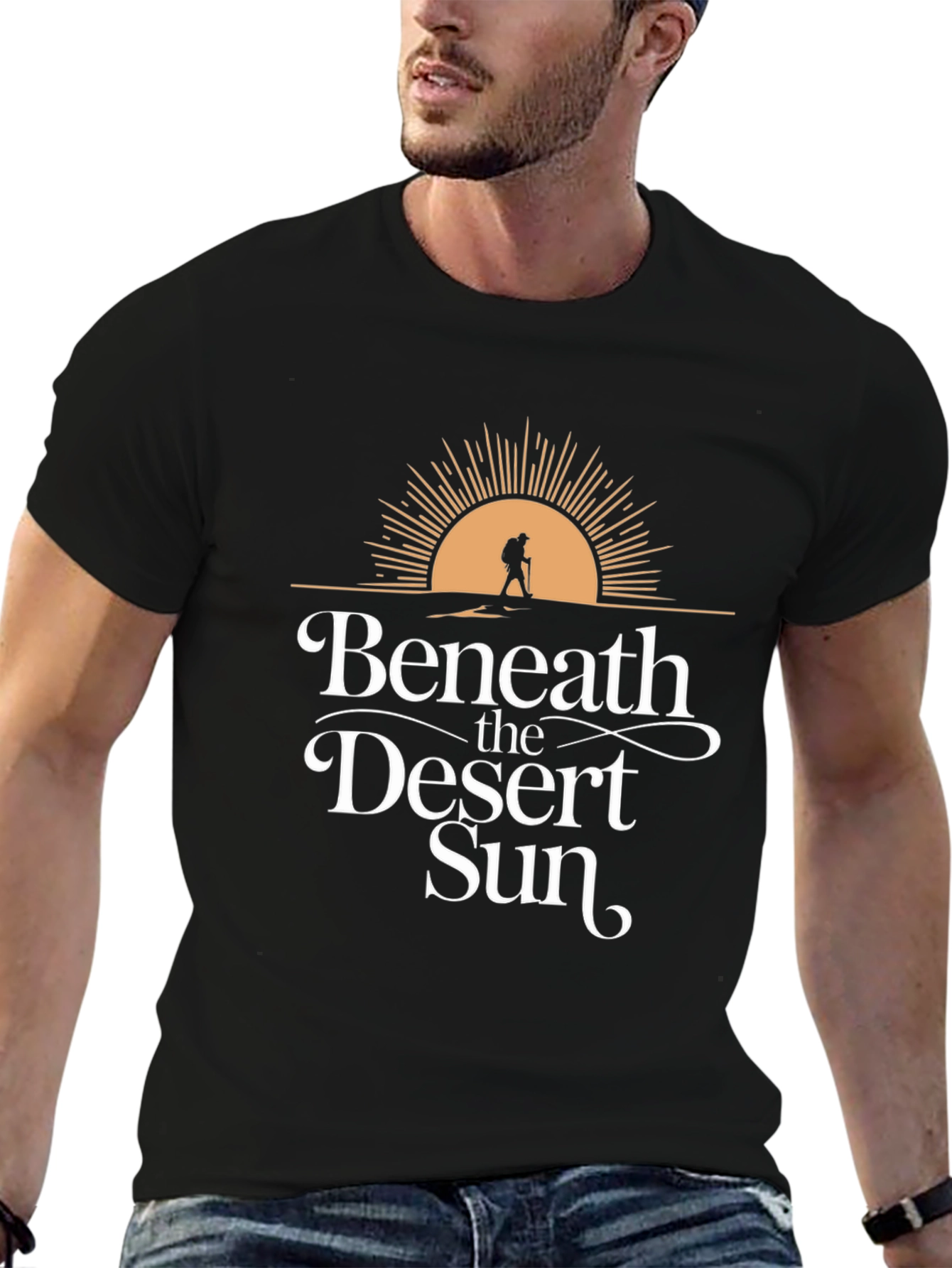 Beneath the Desert Sun T-Shirt - Hiking Adventure