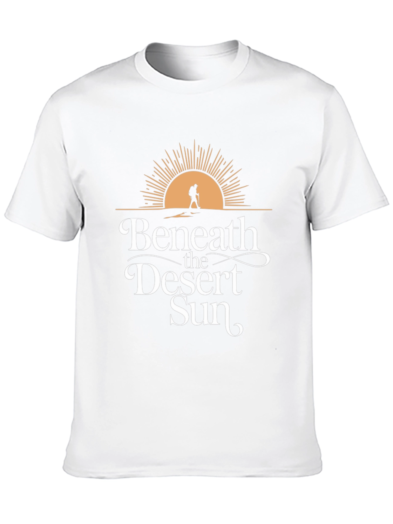 Beneath the Desert Sun T-Shirt - Hiking Adventure
