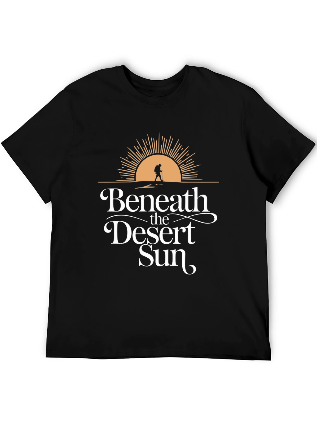 Beneath the Desert Sun T-Shirt - Hiking Adventure