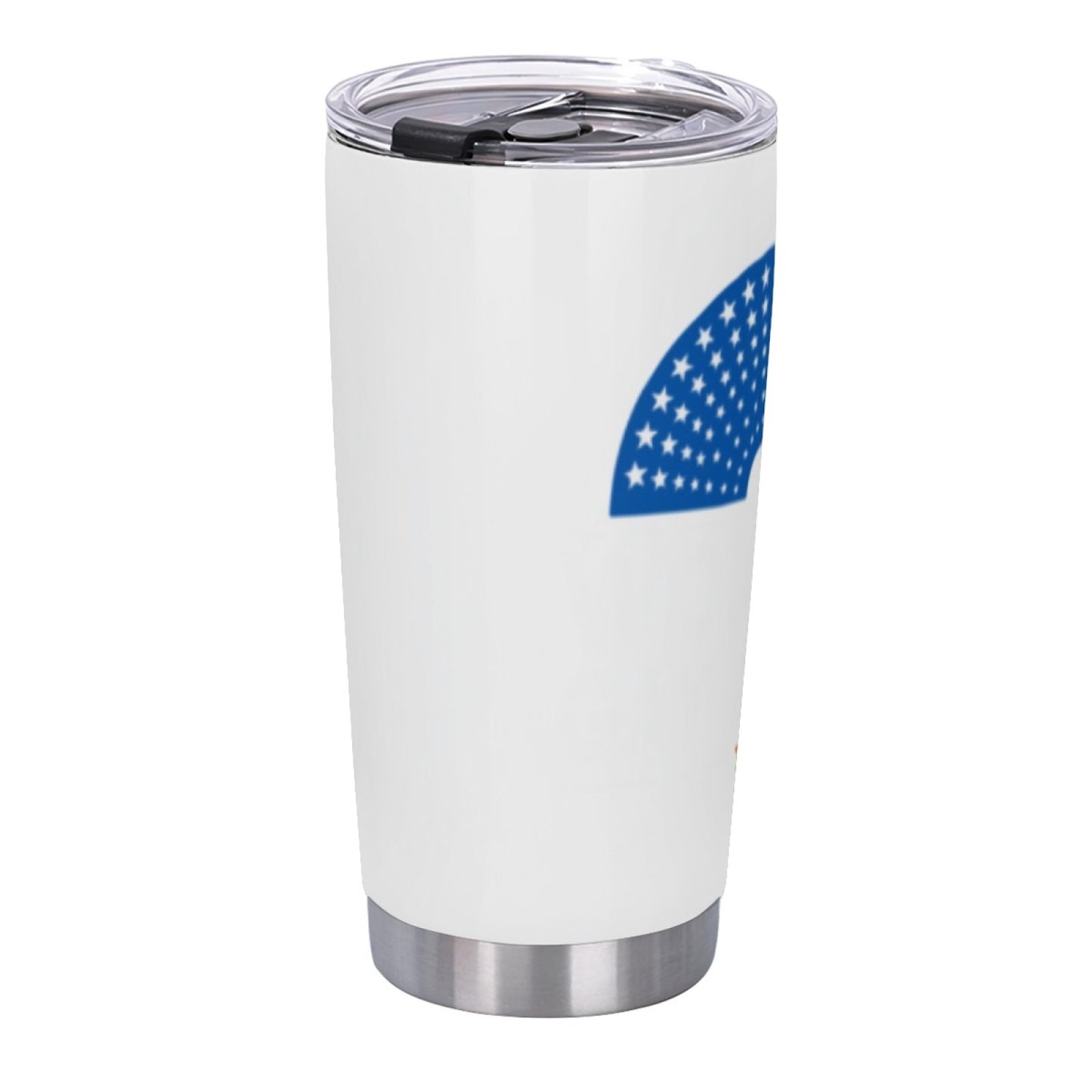 Insulated Stainless Steel Travel Tumbler - Leak-Proof Graphic Design Cup
