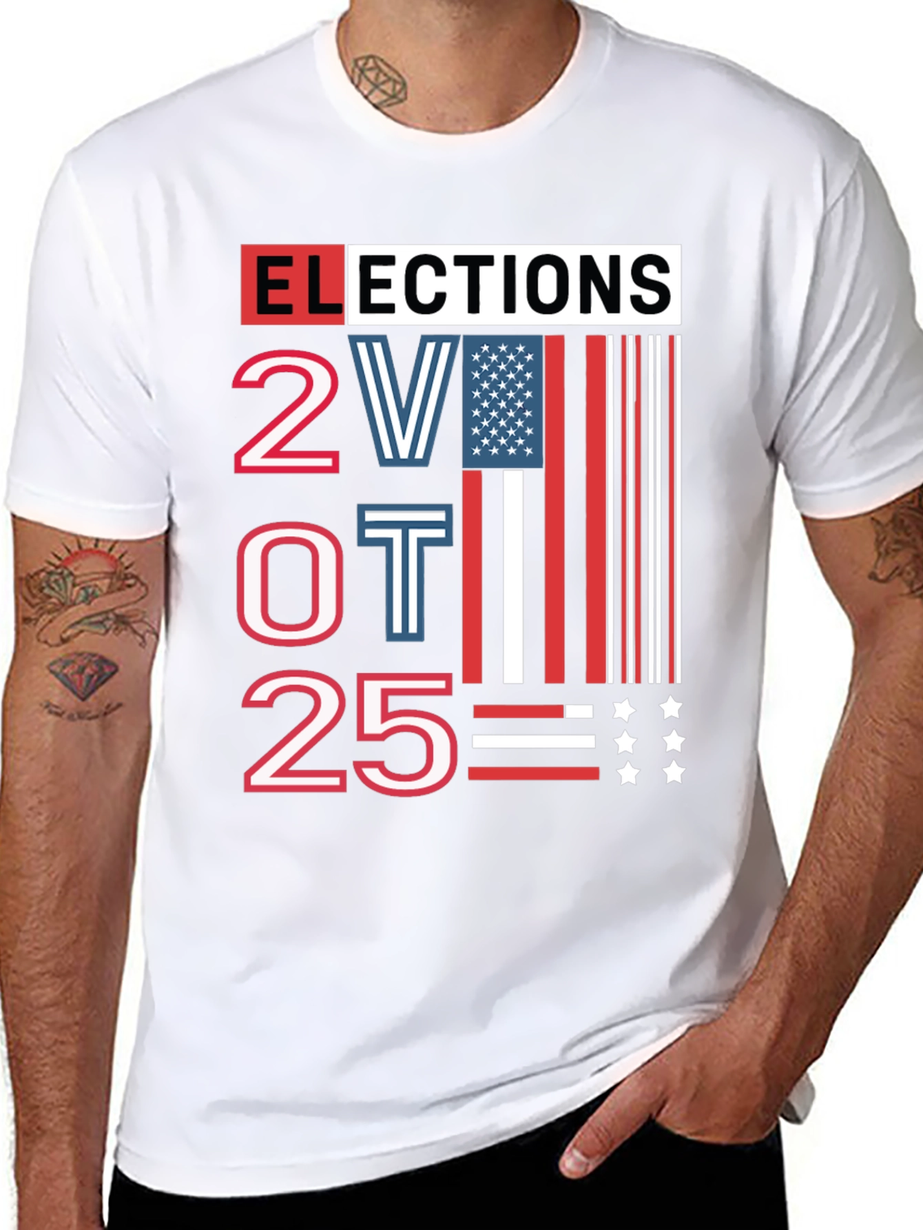 Elections 2025 Patriotic T-Shirt