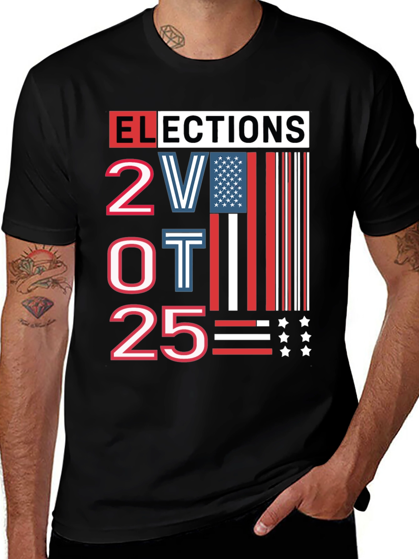 Elections 2025 Patriotic T-Shirt