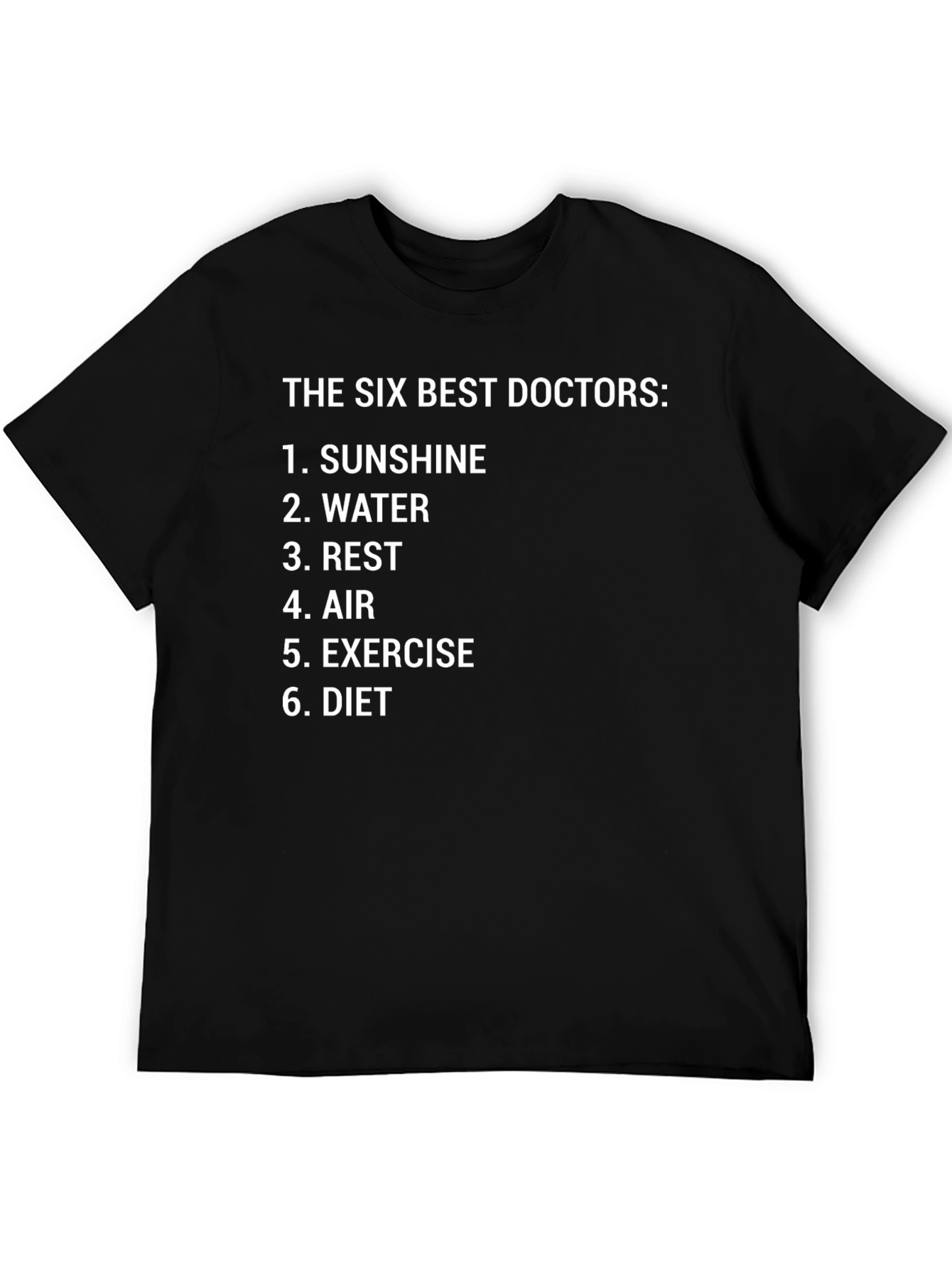 Six Best Doctors T-Shirt - Health & Wellness
