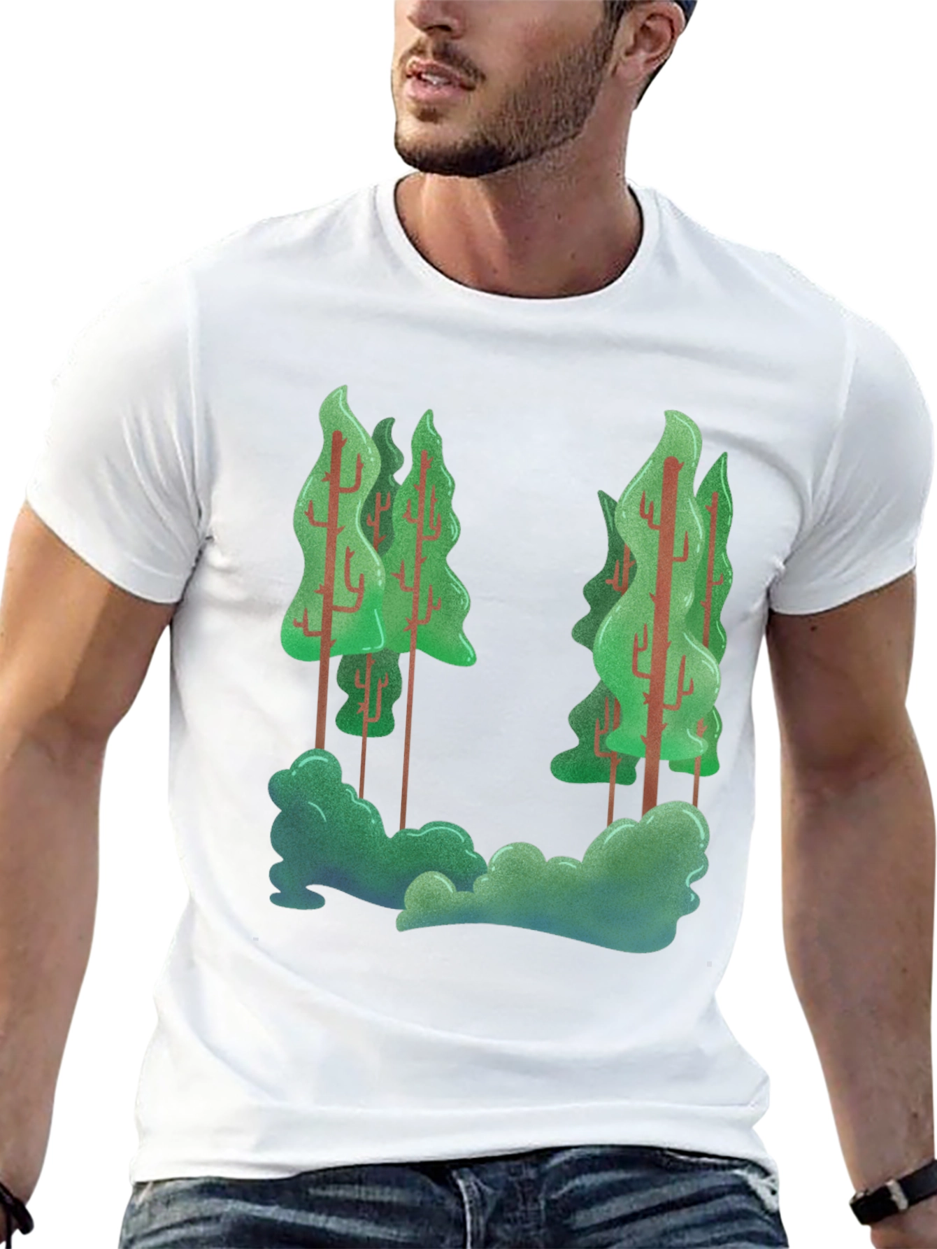 Nature Inspired Graphic Tee