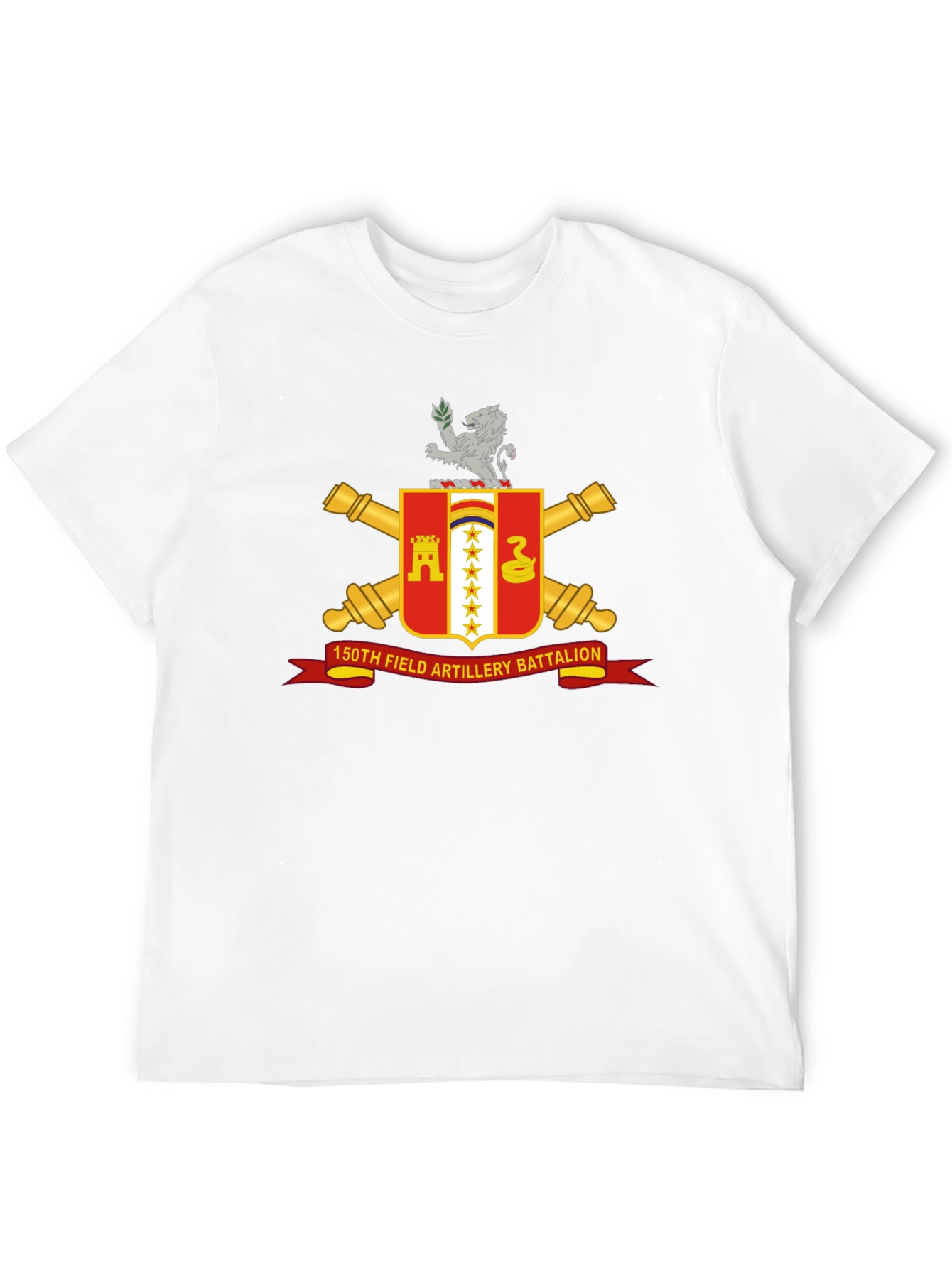 150th Field Artillery Battalion Black T-Shirt