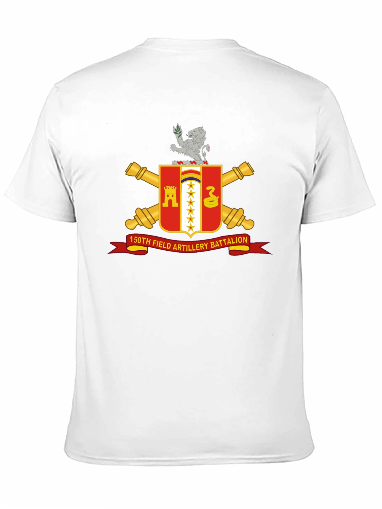150th Field Artillery Battalion Black T-Shirt