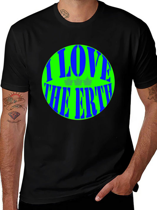 I Love The Earth Graphic T-Shirt