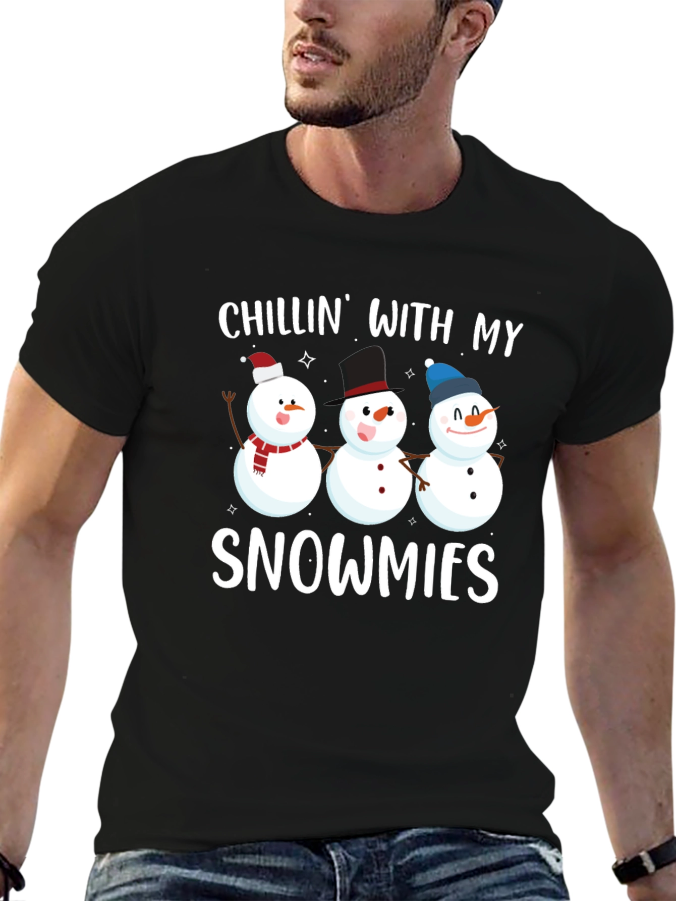 Chillin with My Snowmies Graphic Tee