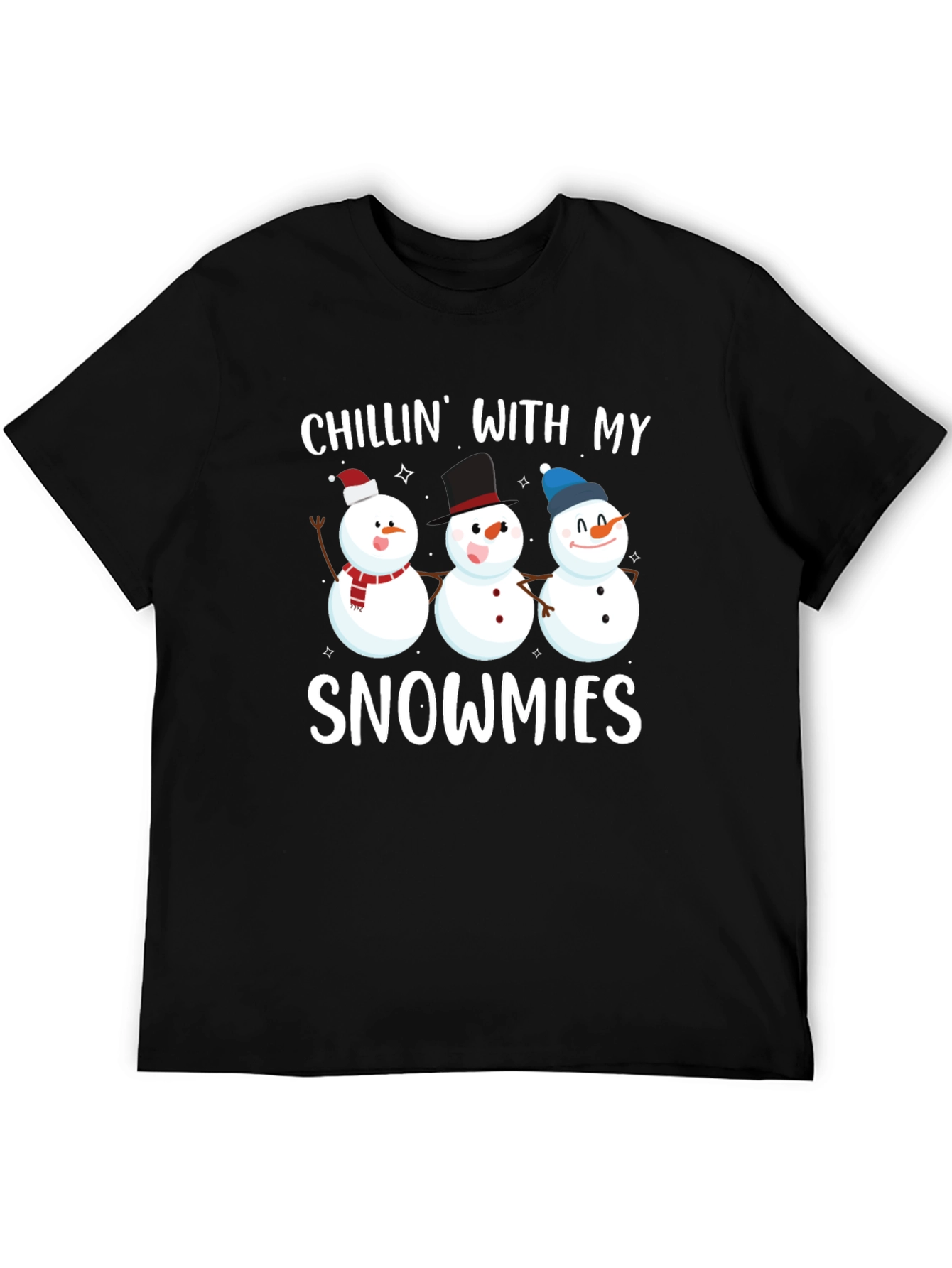 Chillin with My Snowmies Graphic Tee
