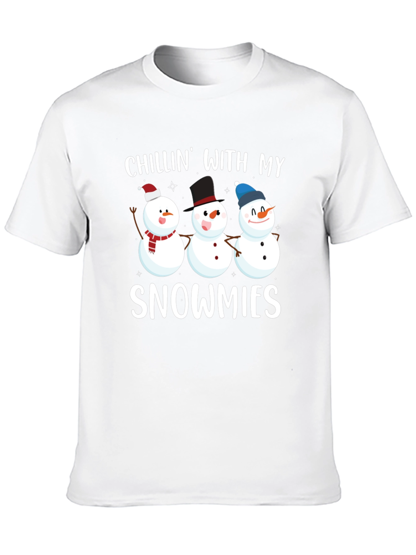 Chillin with My Snowmies Graphic Tee