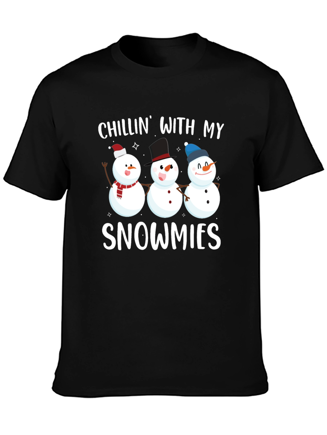 Chillin with My Snowmies Graphic Tee