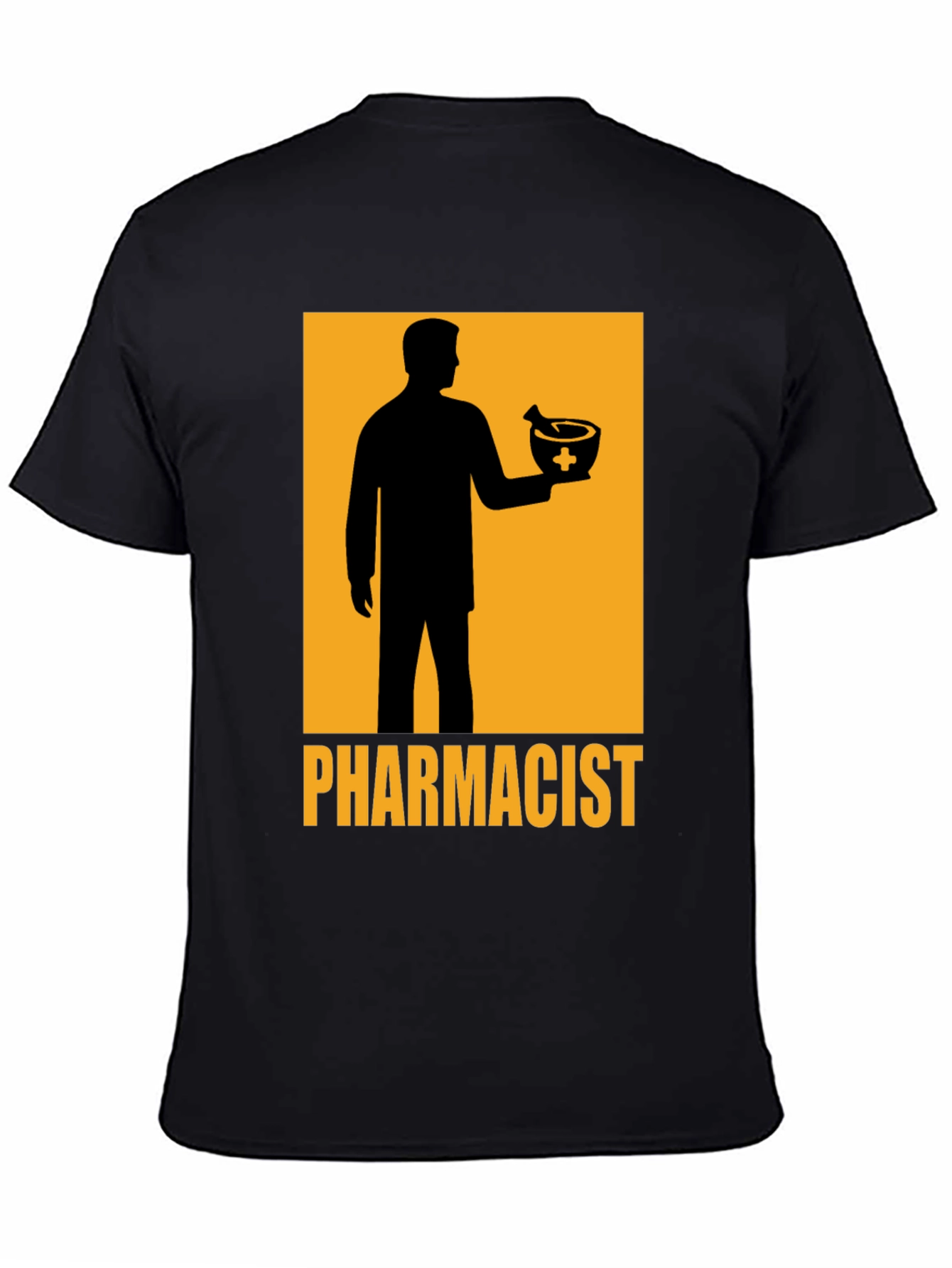 Pharmacist Graphic T-Shirt - Black Cotton Tee