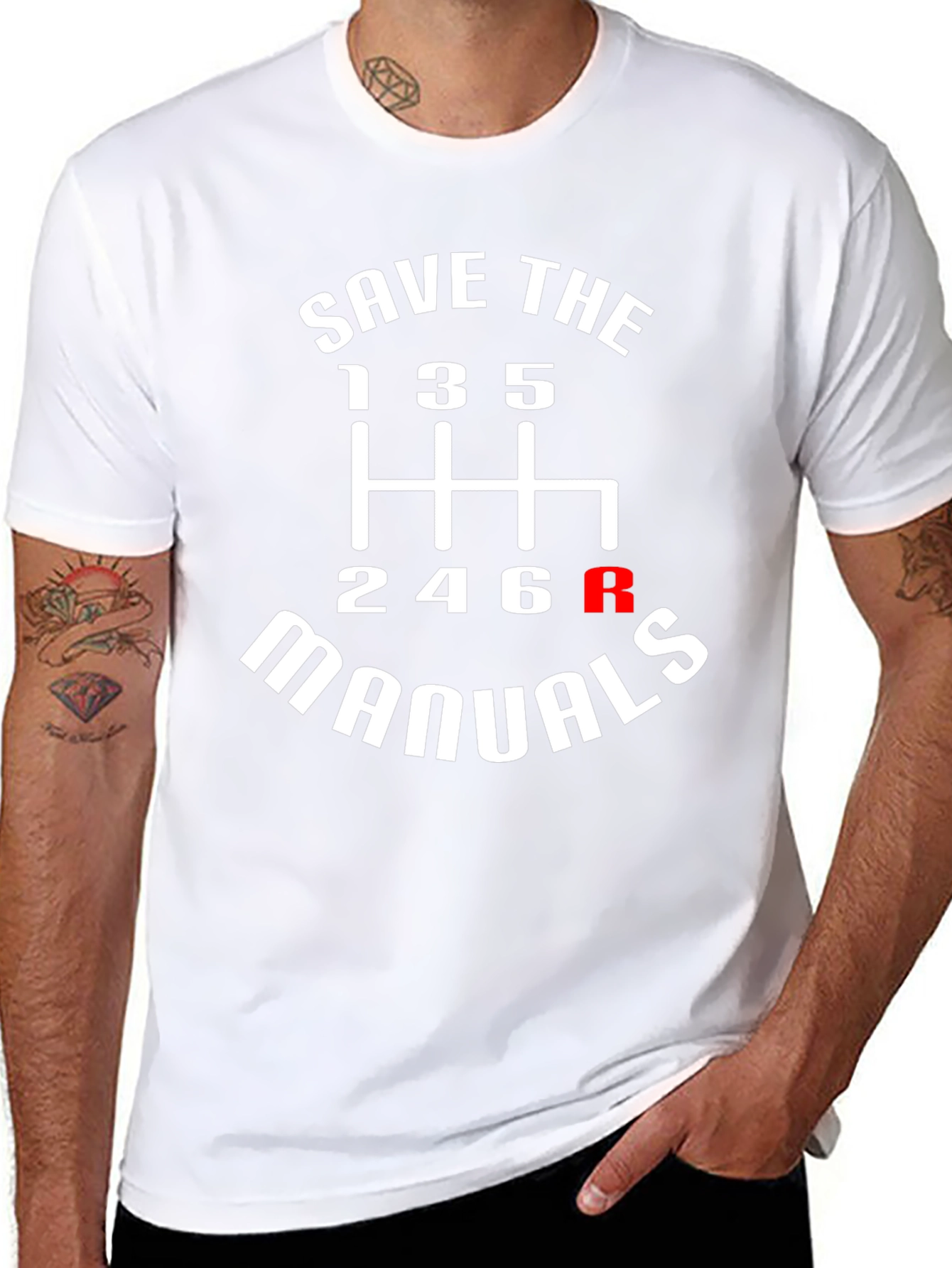Save The Manuals T-Shirt