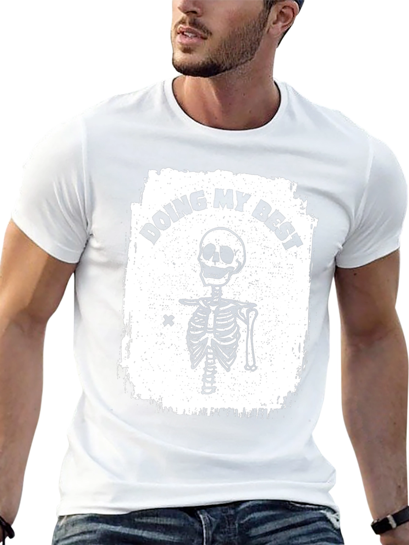 Doing My Best Skeleton T-Shirt