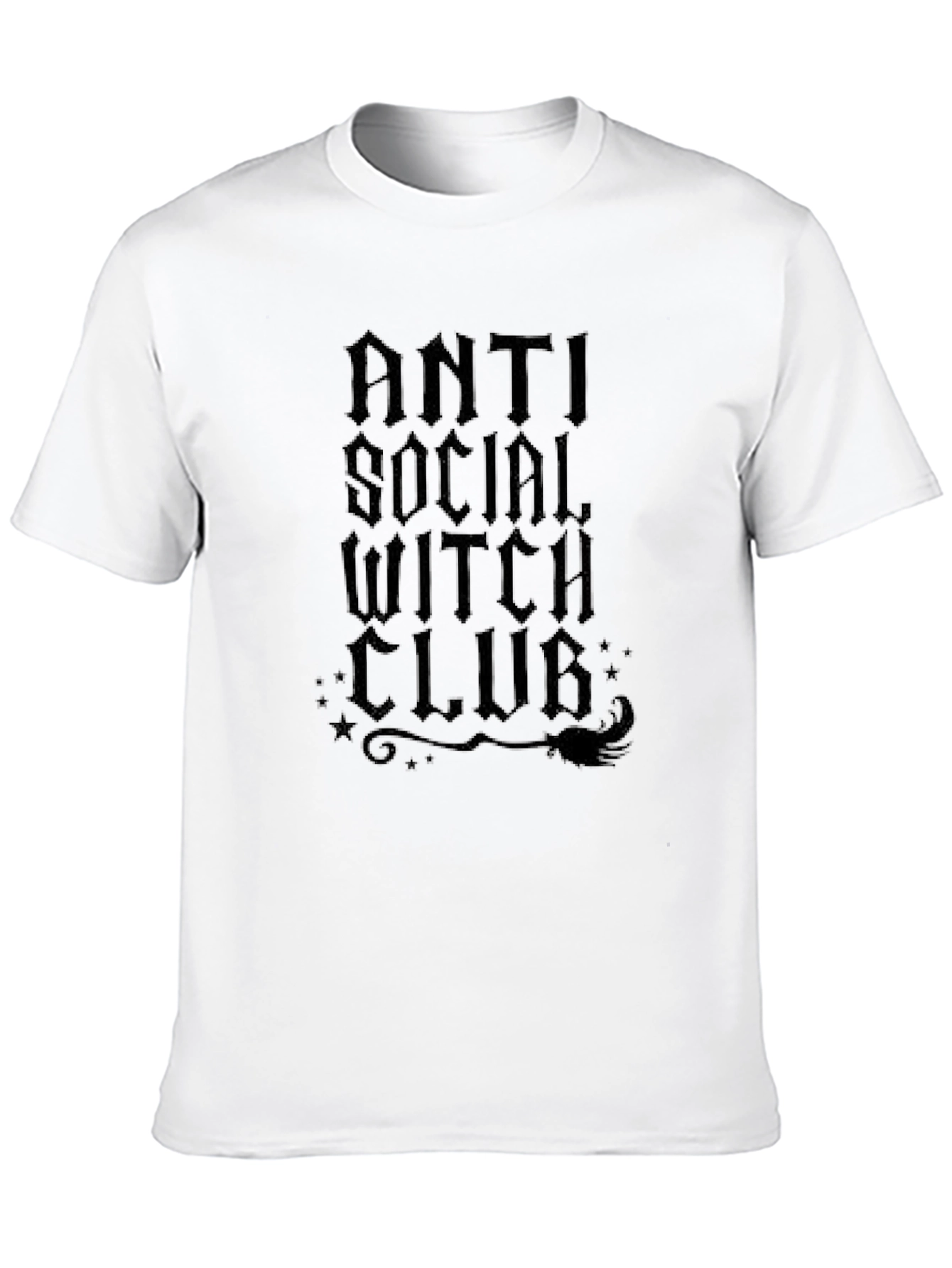 Anti Social Witch Club Black Graphic Tee