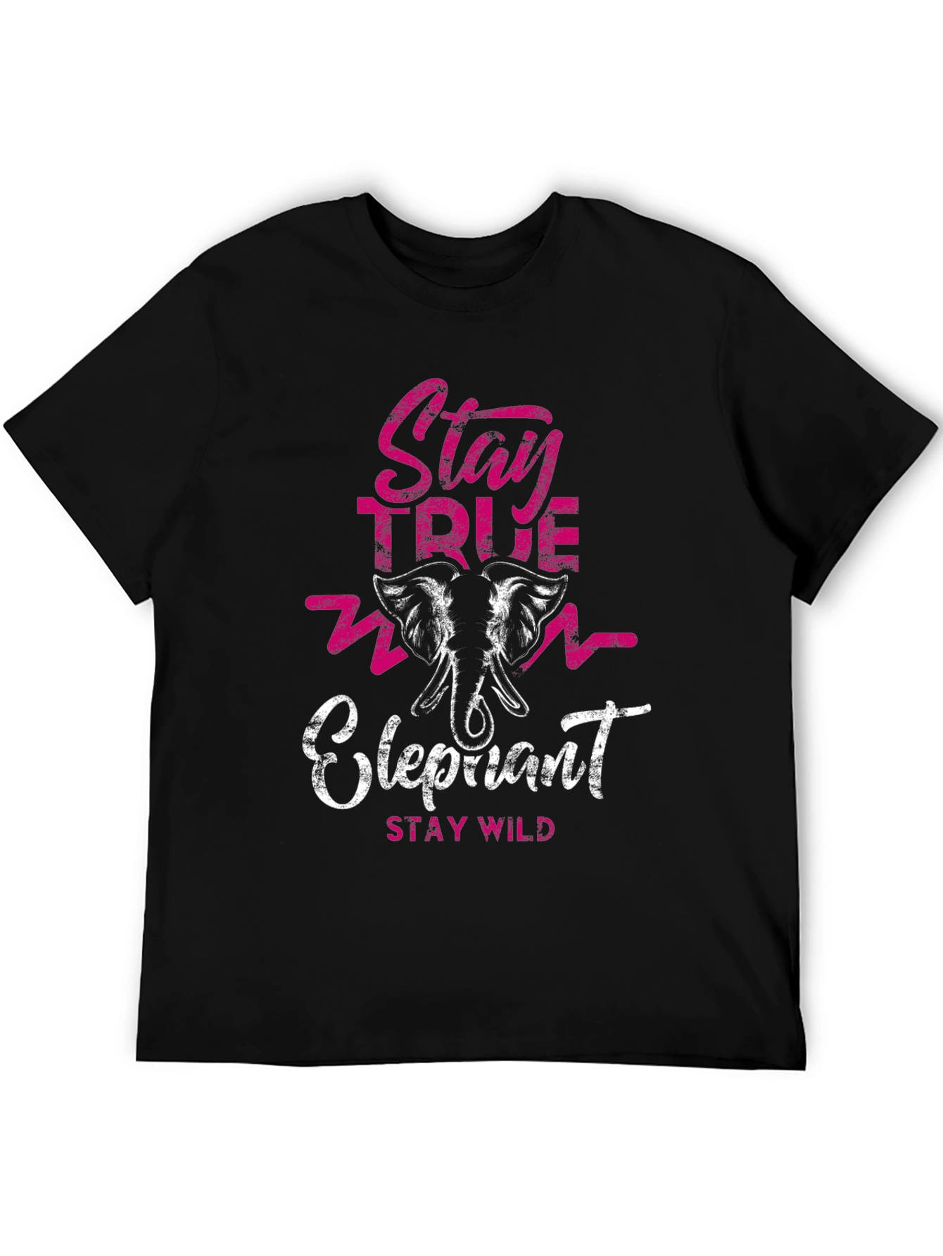Stay True Elephant Graphic Tee