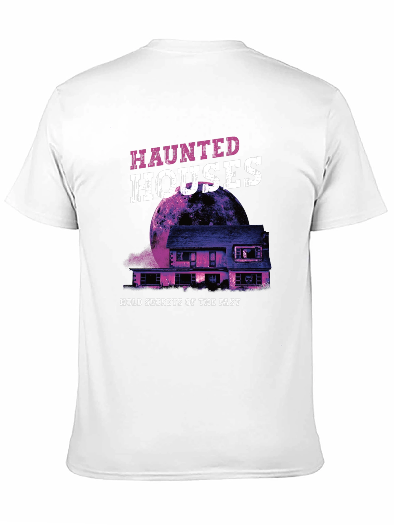 Haunted Houses Graphic Tee - Secrets of the Past