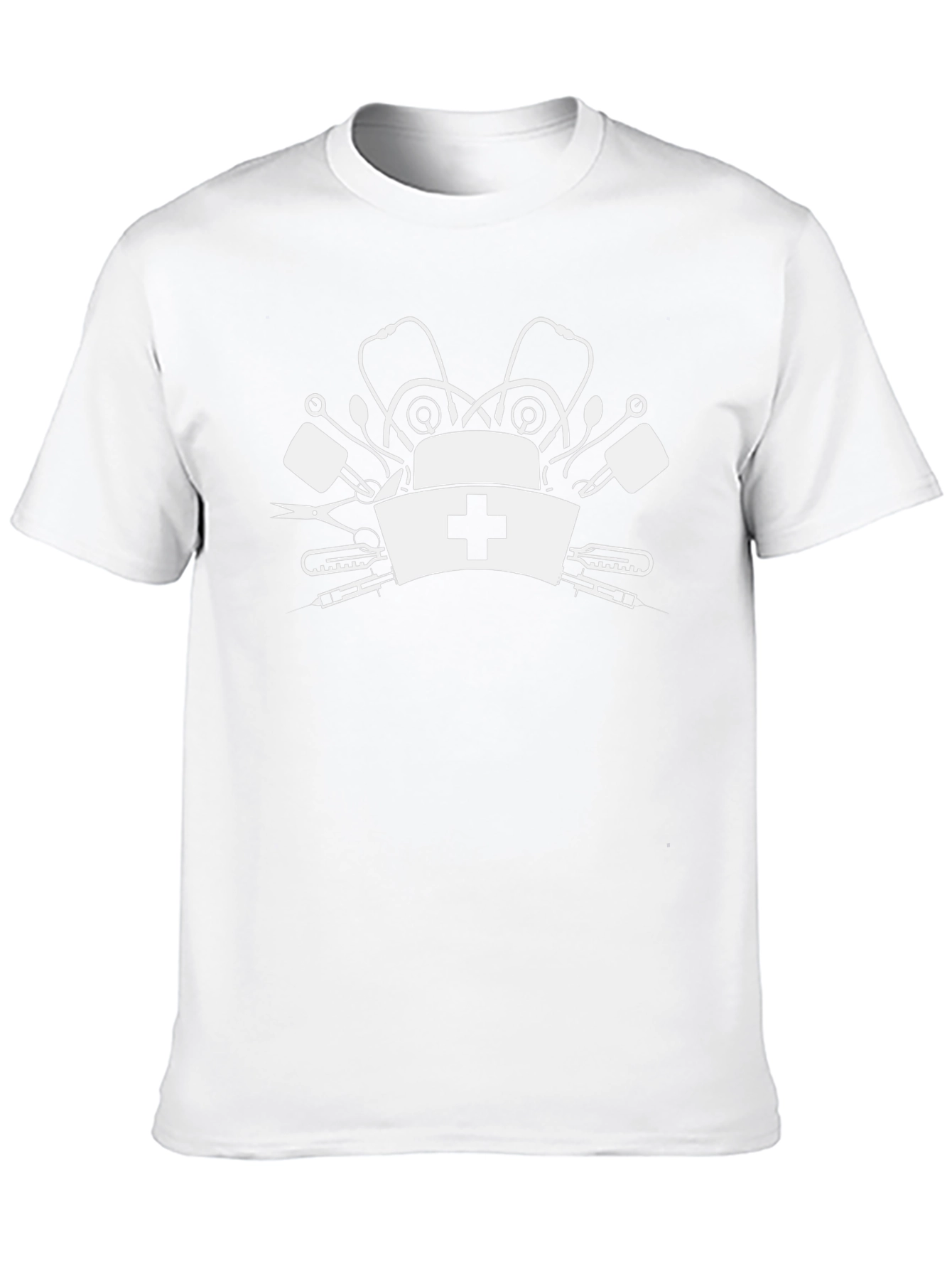 Nurse Medical Tee - Black Graphic T-Shirt