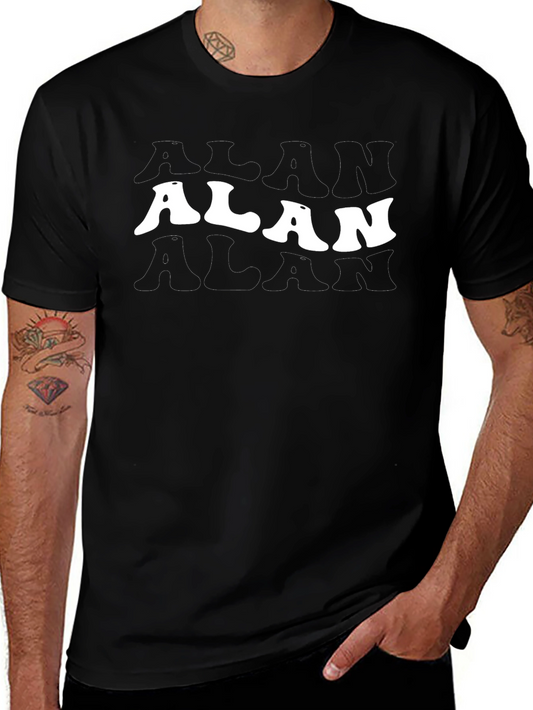 Retro Style Alan T-Shirt - Soft Cotton Blend