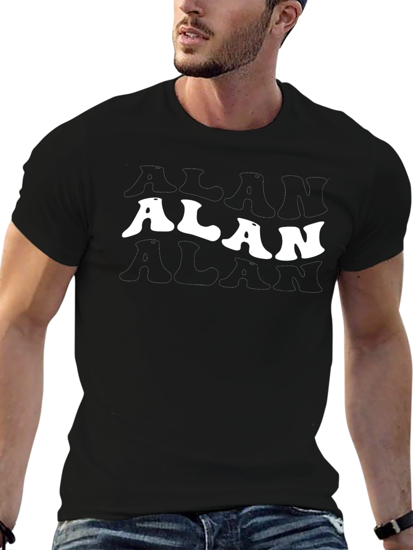 Retro Style Alan T-Shirt - Soft Cotton Blend