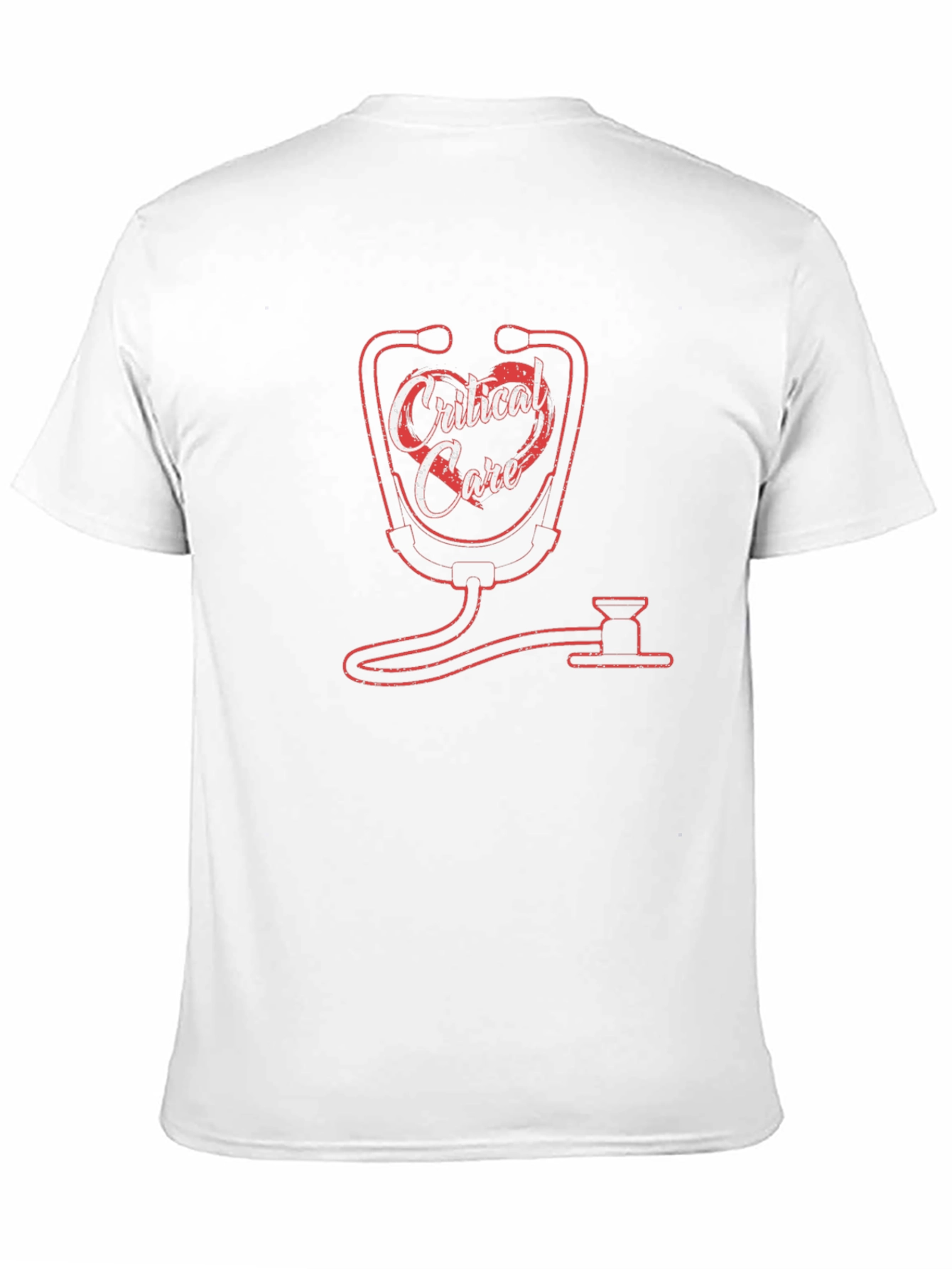 Critical Care Stethoscope Graphic T-Shirt