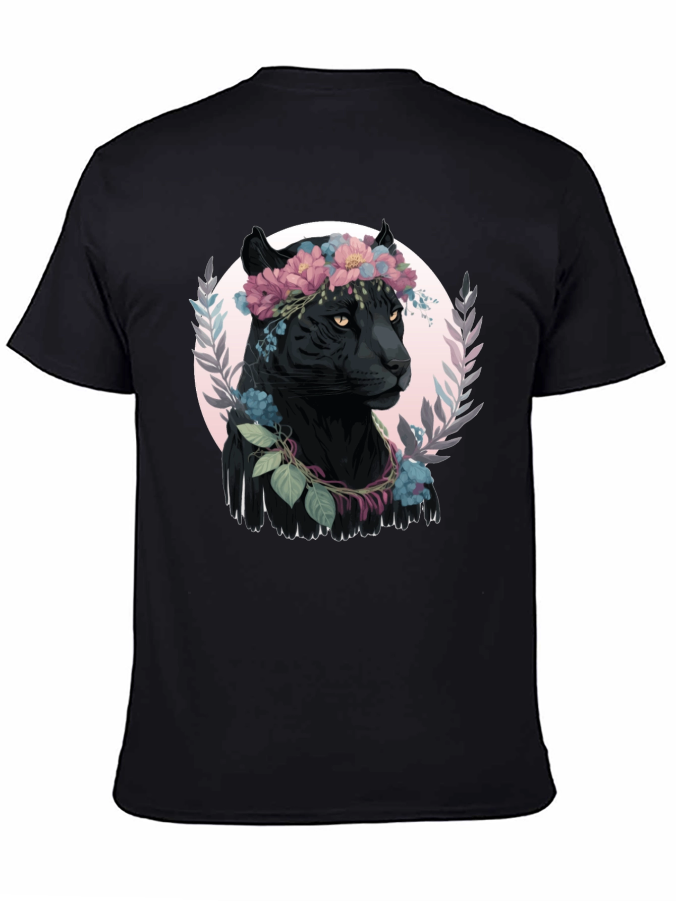 Floral Panther Graphic Tee