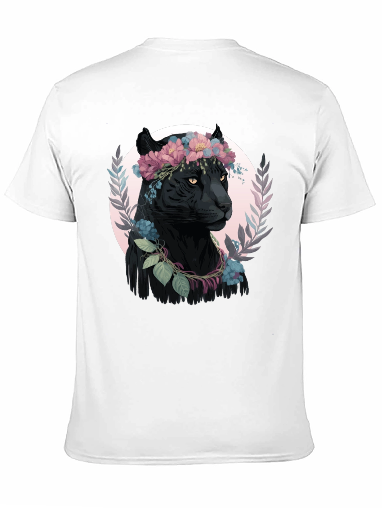 Floral Panther Graphic Tee