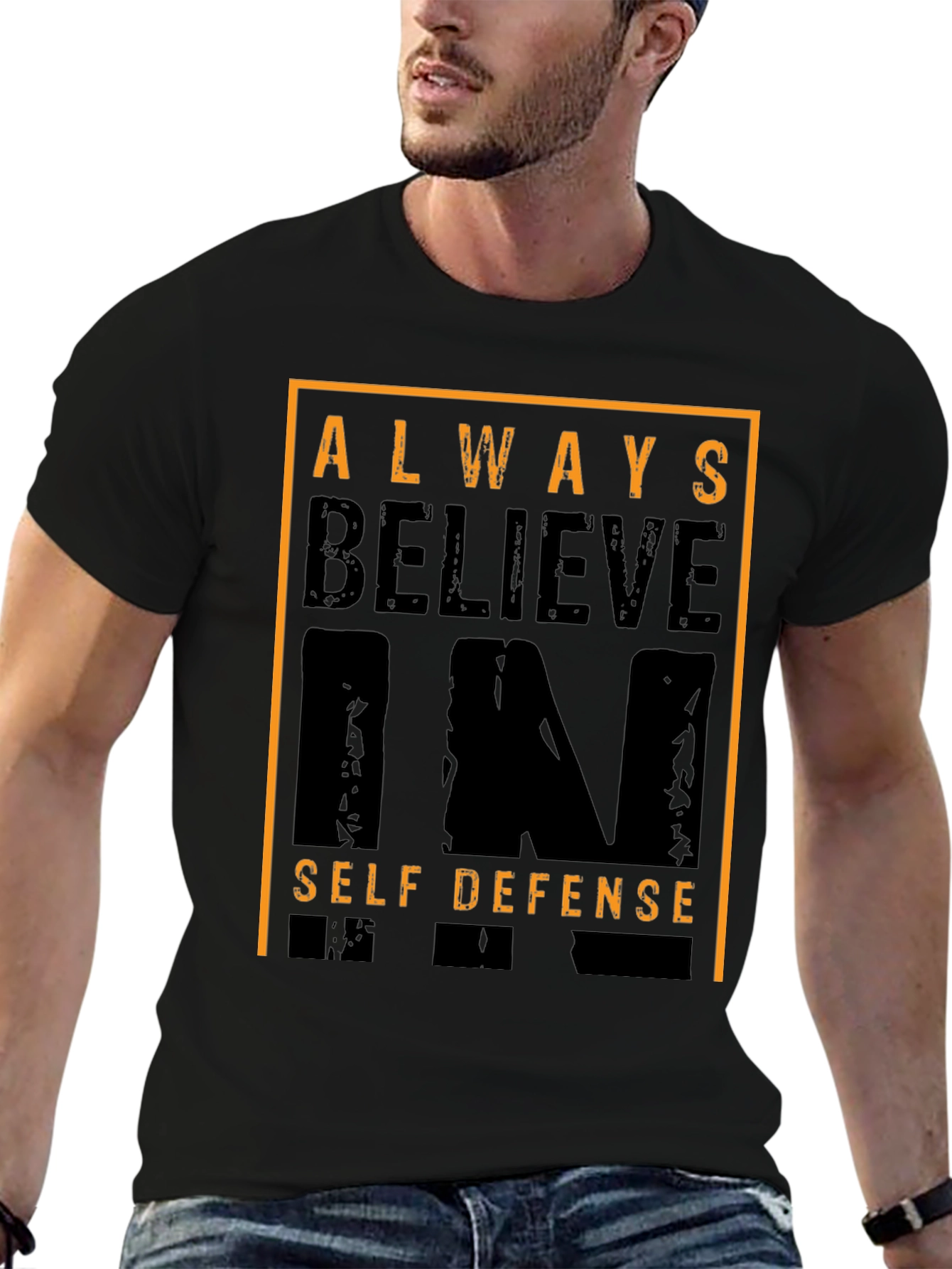 Always Believe in Self Defense Graphic Tee