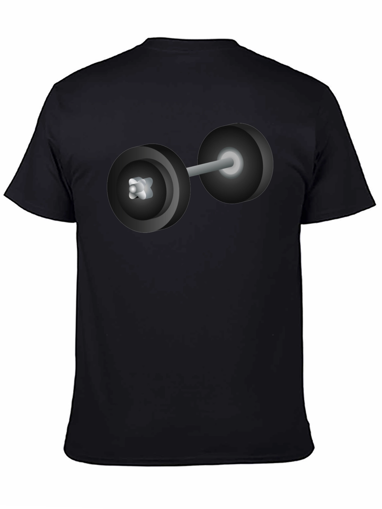 Fitness Graphic Tee - Weightlifting Design