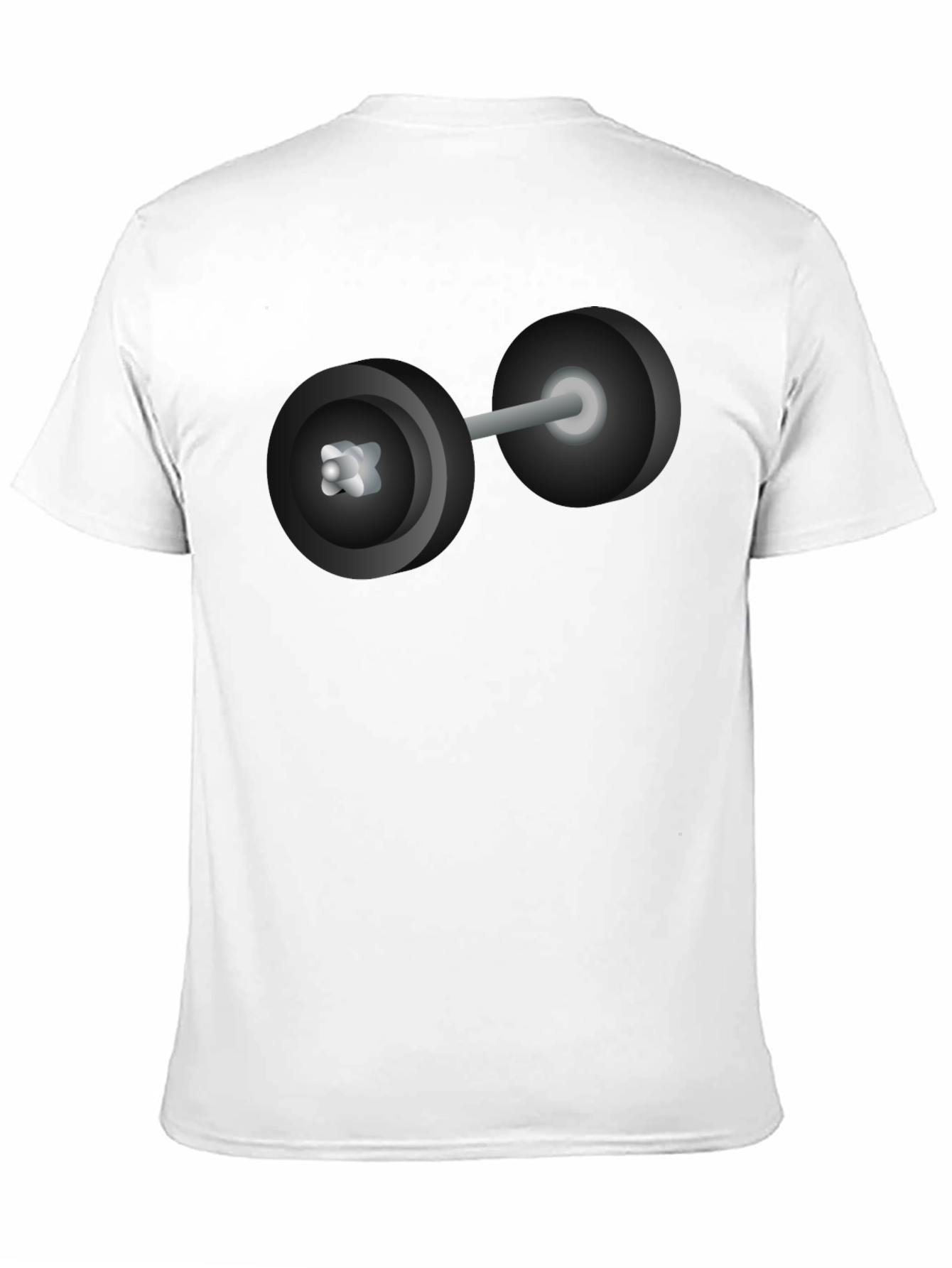 Fitness Graphic Tee - Weightlifting Design