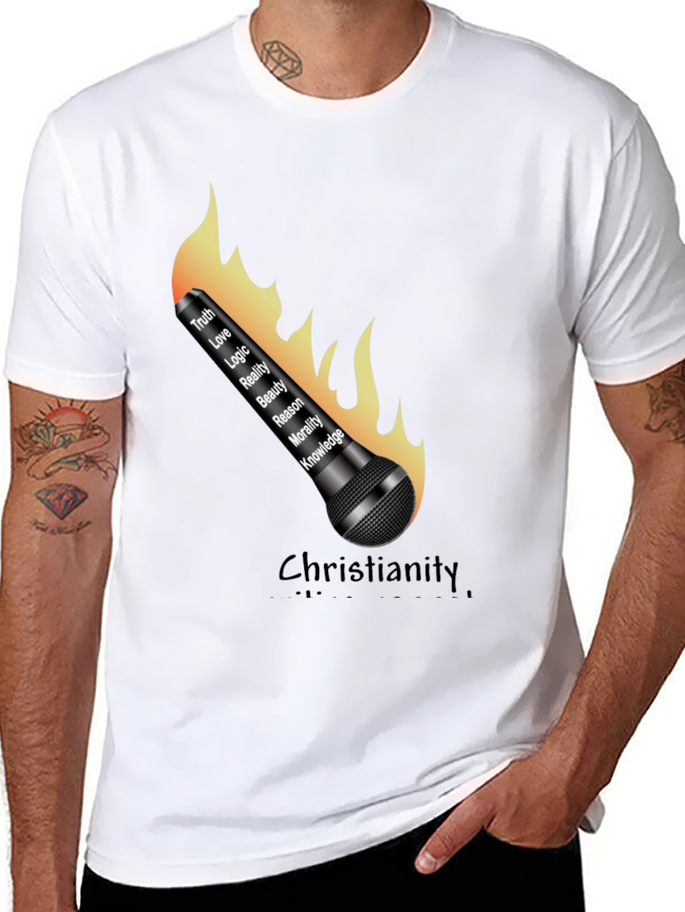 Truth & Knowledge Microphone Tee