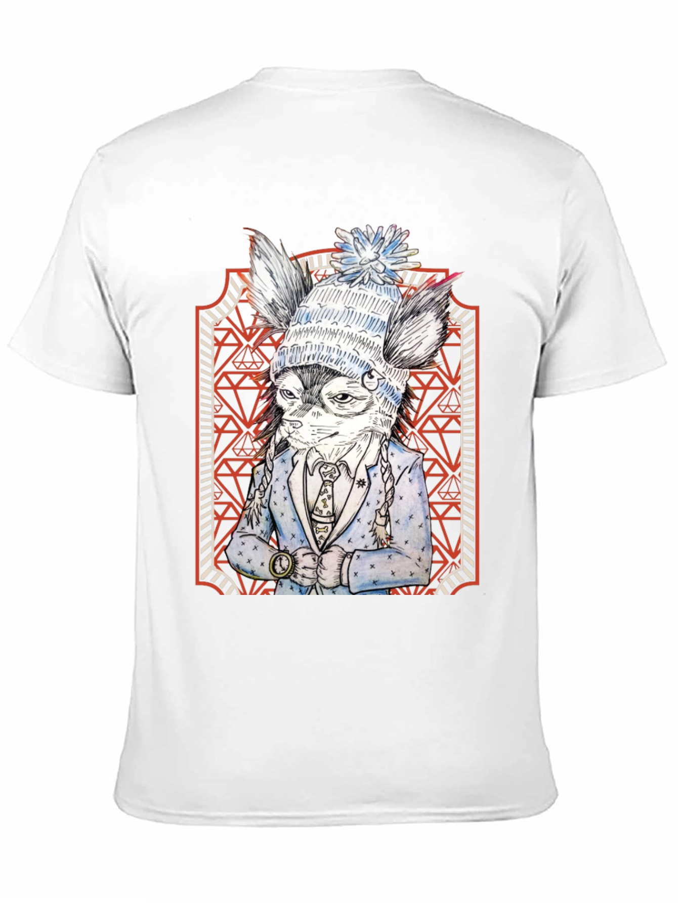 Stylish Animal Print Graphic Tee