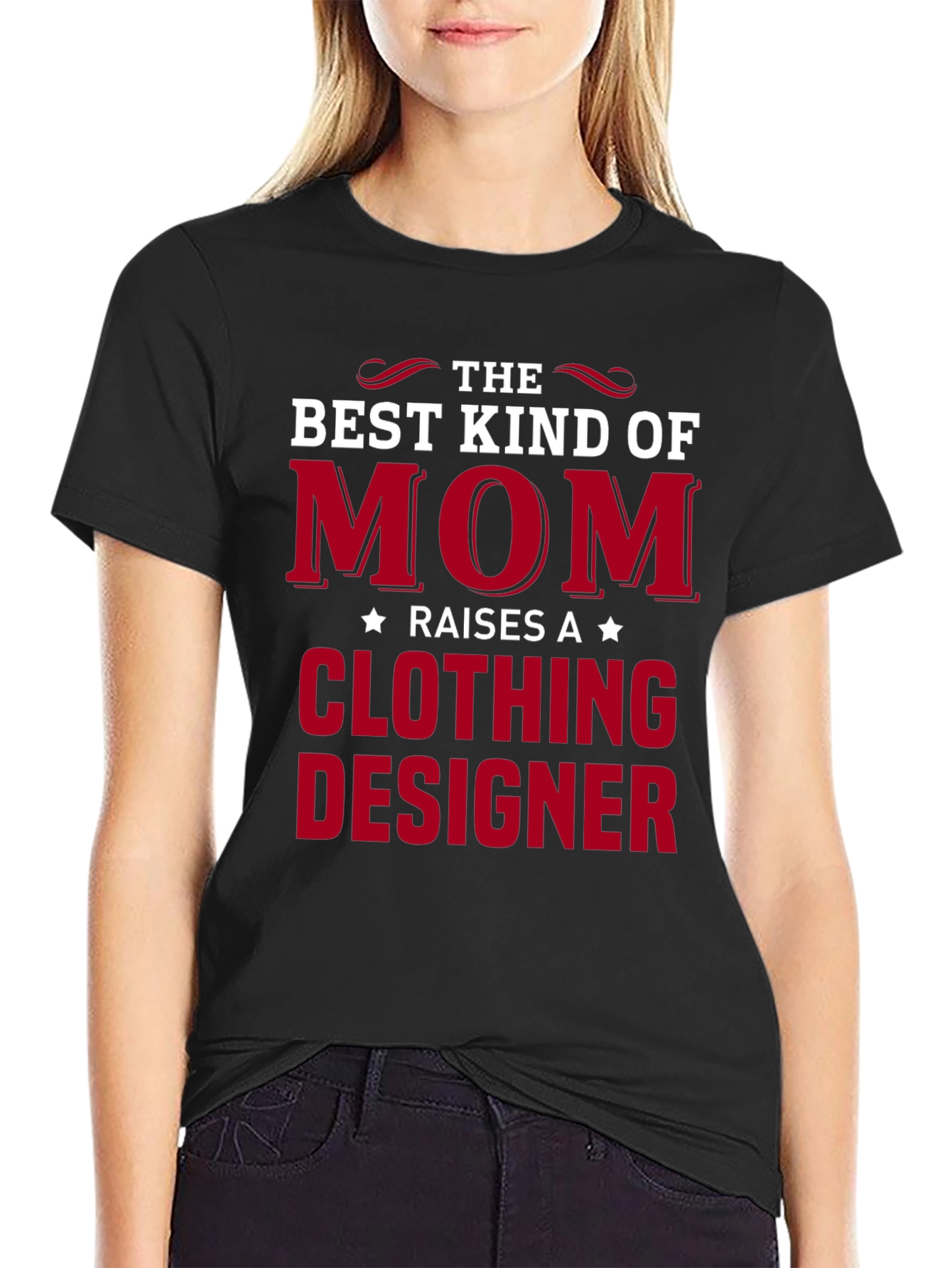 Best Kind of Mom Clothing Designer T-Shirt